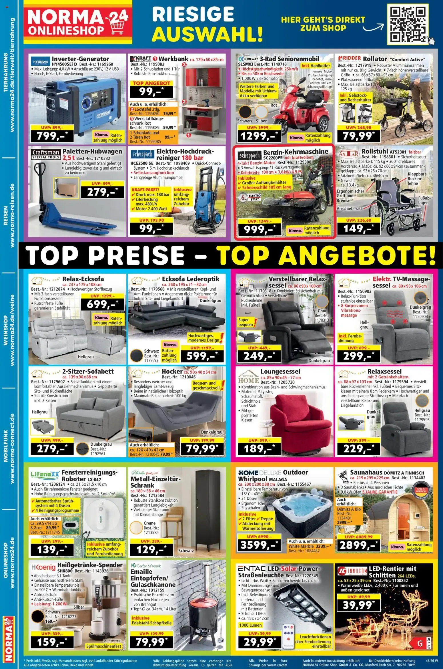 Norma 24 Onlineshop - Top Preise y Ofertas von 2. November bis 8. November 2026 - Prospekt seite 2
