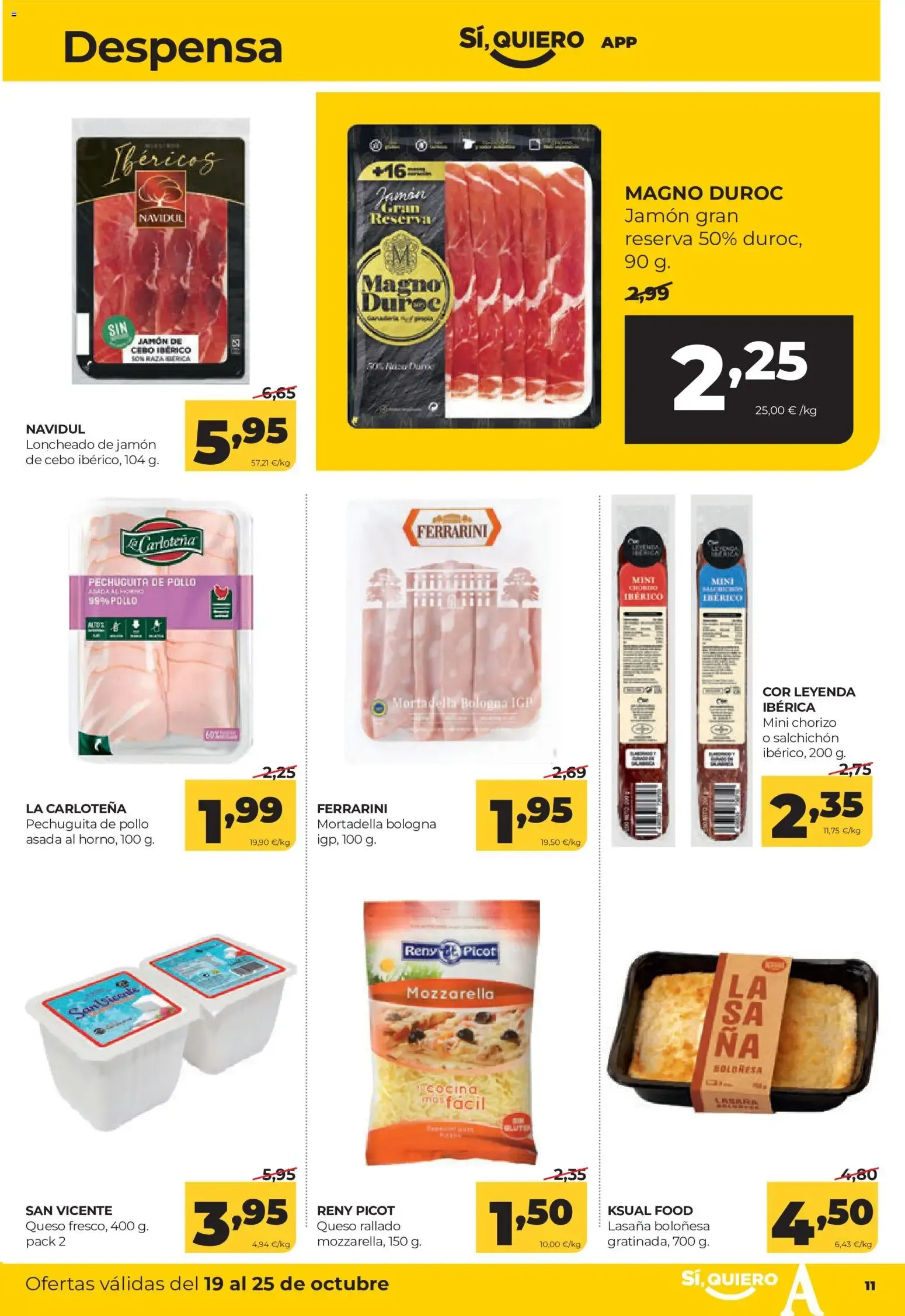 Catálogo de Alimerka folleto del 19/10/2026 | Catálogo 19 de octubre al 25 de octubre 2026 - Página 11