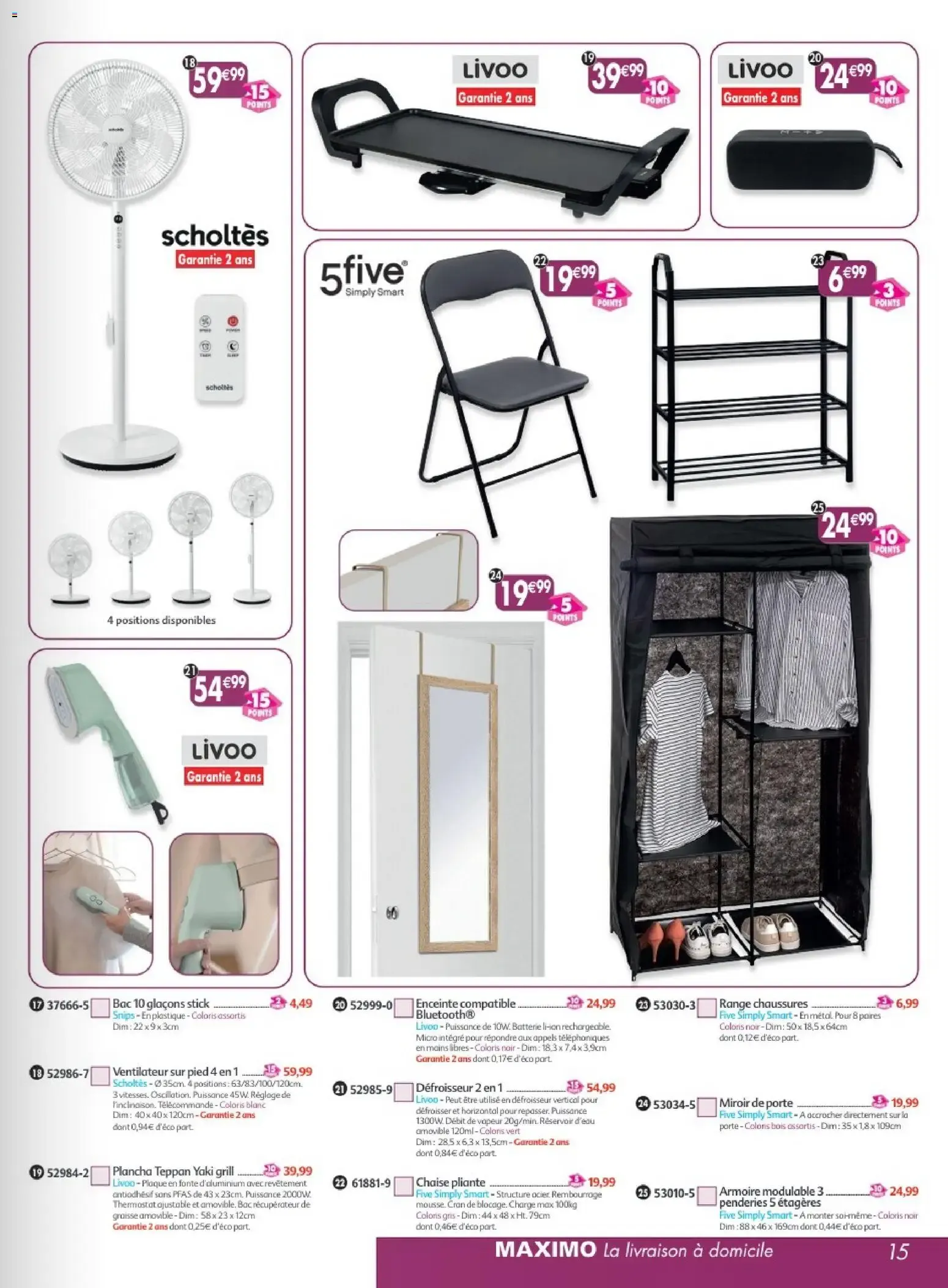 Maximo L'épicerie à domicile - Catalogue Juin 2026 du 22 mai au 18 juin 2026 - Catalogue page 15