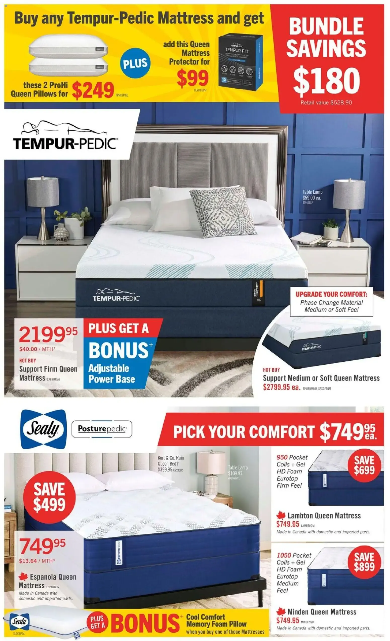 The Brick - Brick Mattress Store from Sep 18, 2026 > weekly specials & deals from September 18 to September 24 2026 - flyer page 3