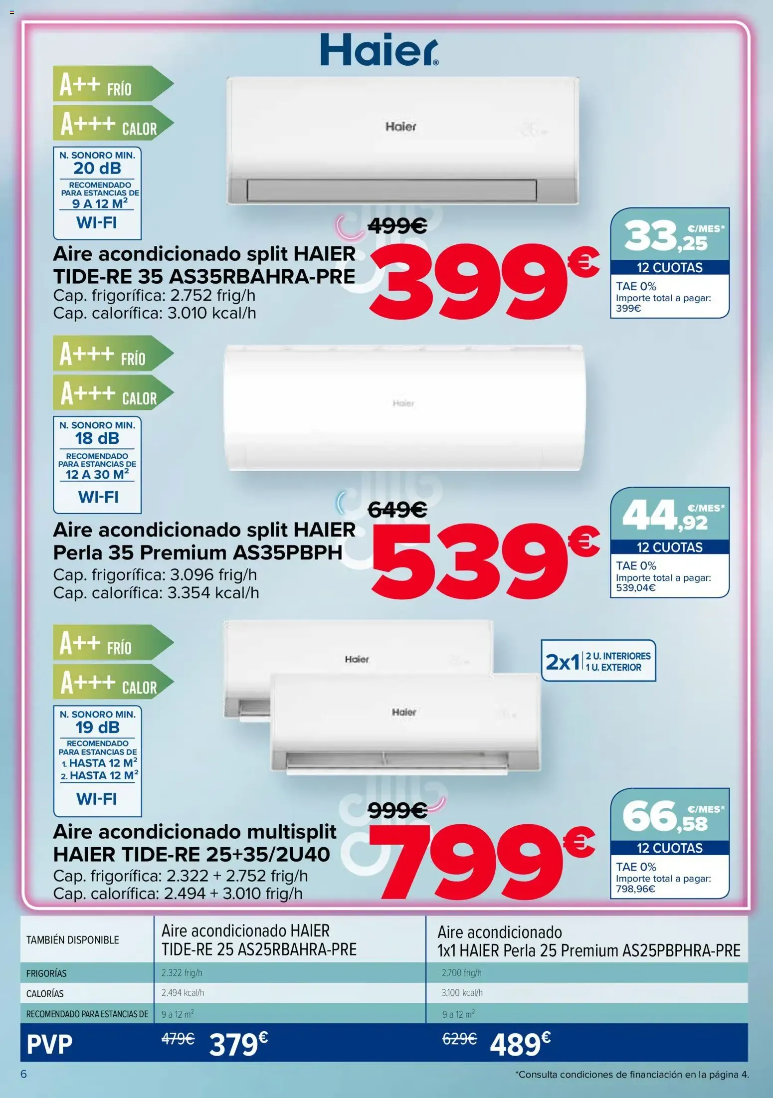 Catálogo de Carrefour Aire Acondicionado del 25/05/2026 | Catálogo 25 de mayo al 2 de julio 2026 - Página 6