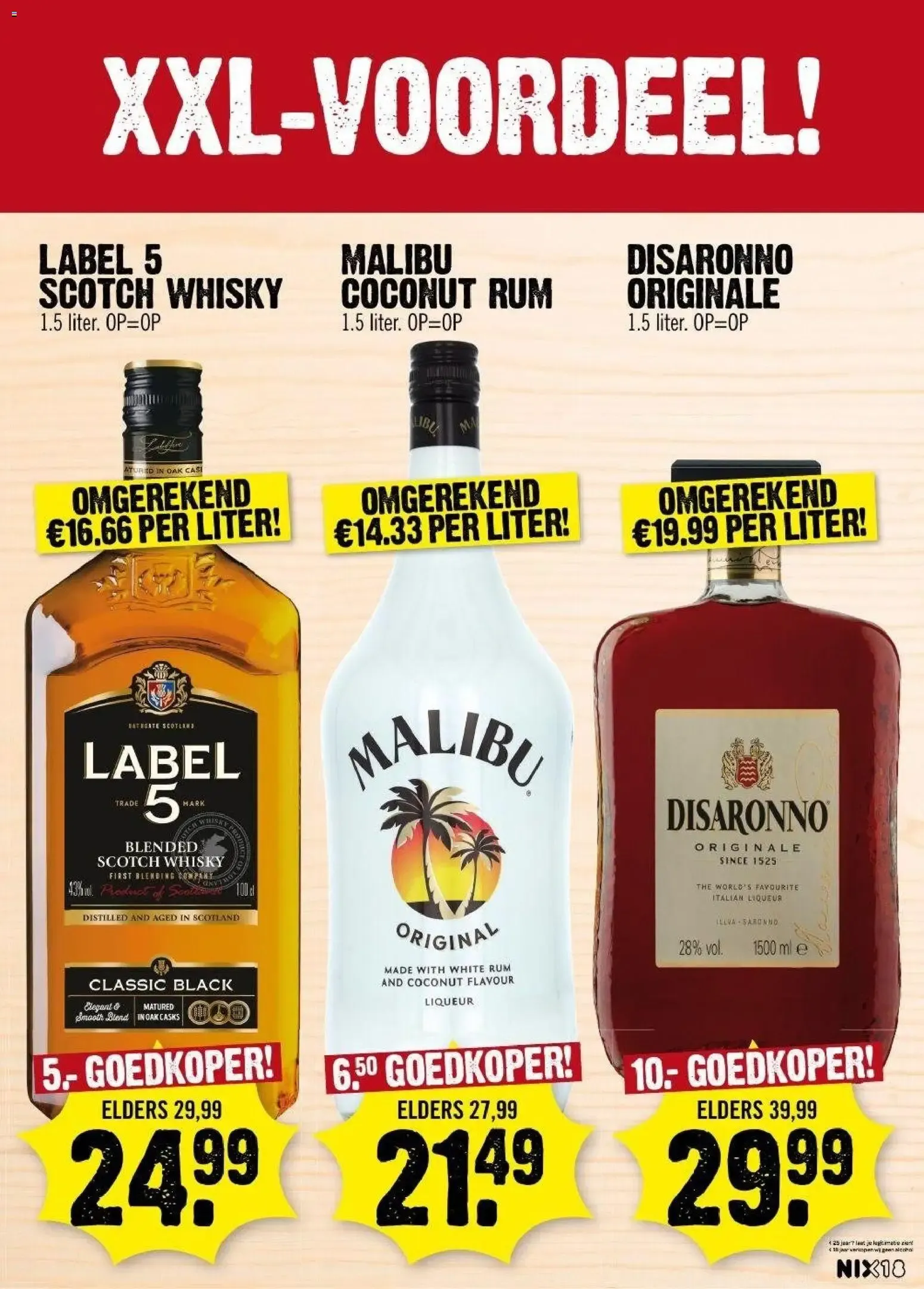 Super Dirck® Actie! Smirnoff, Bacardi Spiced o Baileys XXL Oferta van 23 september tot 6 oktober 2026 - Folder pagina 2