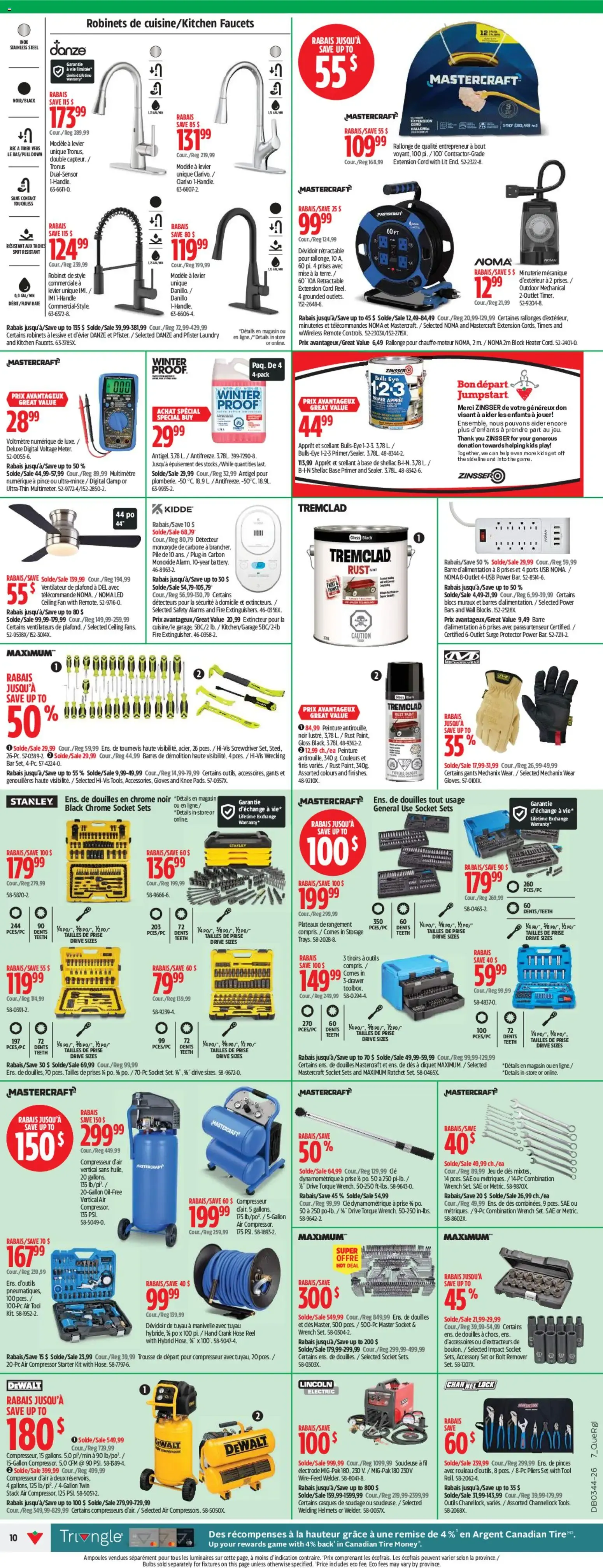 Canadian Tire: Notre Magasin pour l'Automne from October 29 to November 4 2026 - flyer page 10