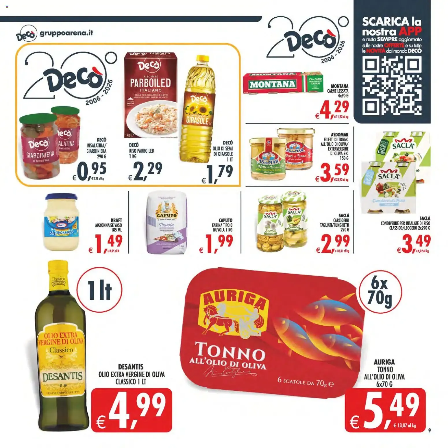 Nuovo Decò volantino Supermercati Favignana dal 10/07/2026 > offerte anteprima 🛍️ da 10 luglio a 20 luglio di 2026 - Pagina del volantino 9