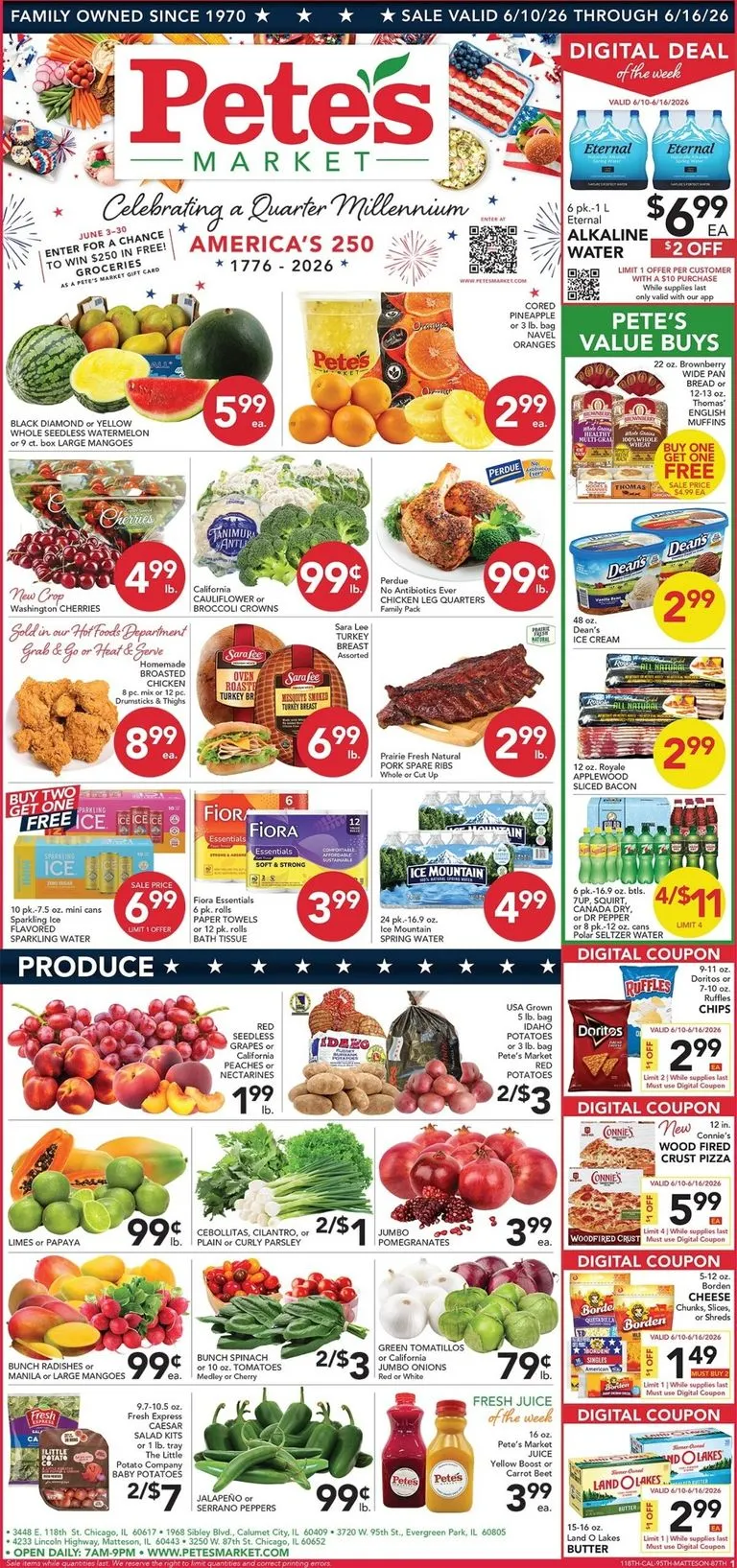 Weekly ad Pete's Market from June 10 to June 16 2026 - Page 1