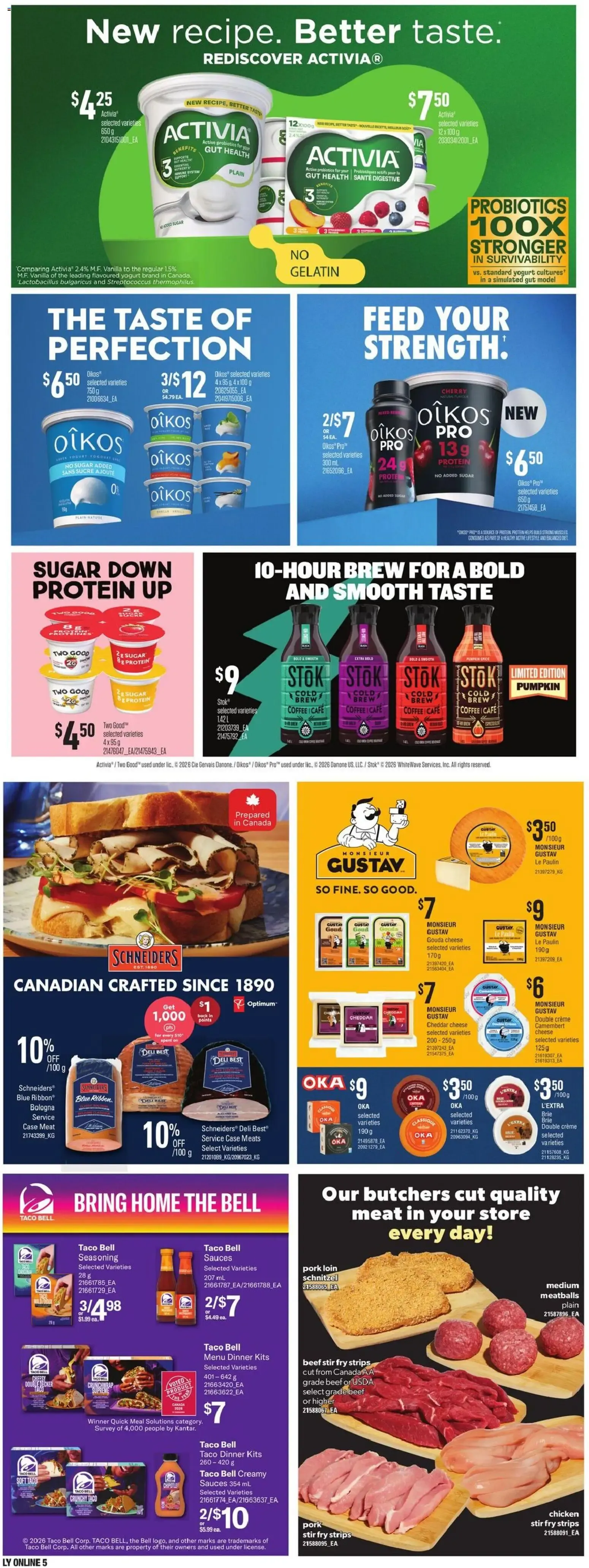 Loblaws weekly flyer / circulaire from Sep 24, 2026 > weekly specials & deals from September 24 to September 30 2026 - flyer page 14