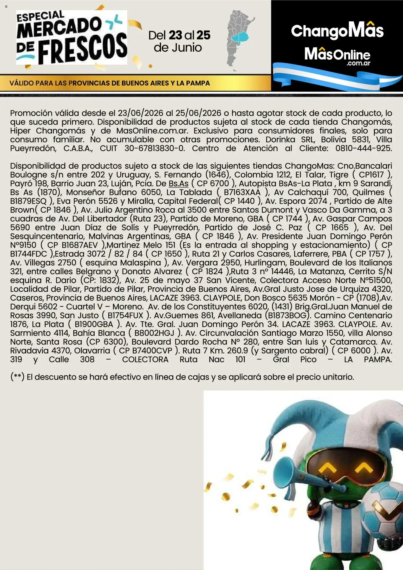Ofertas de ChangoMás - Especial Mercado de Frescos 23 de junio al 25 de junio 2026 - Página 2 del catálogo