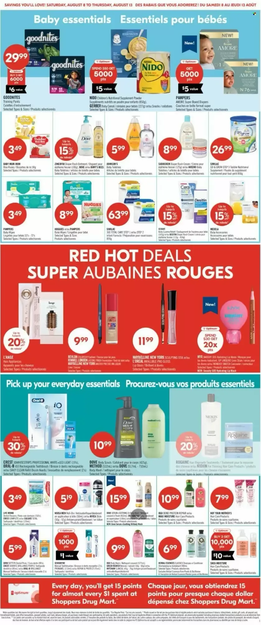 Shoppers Drug Mart flyer week 32 from August 8 to August 13 2026 - flyer page 8