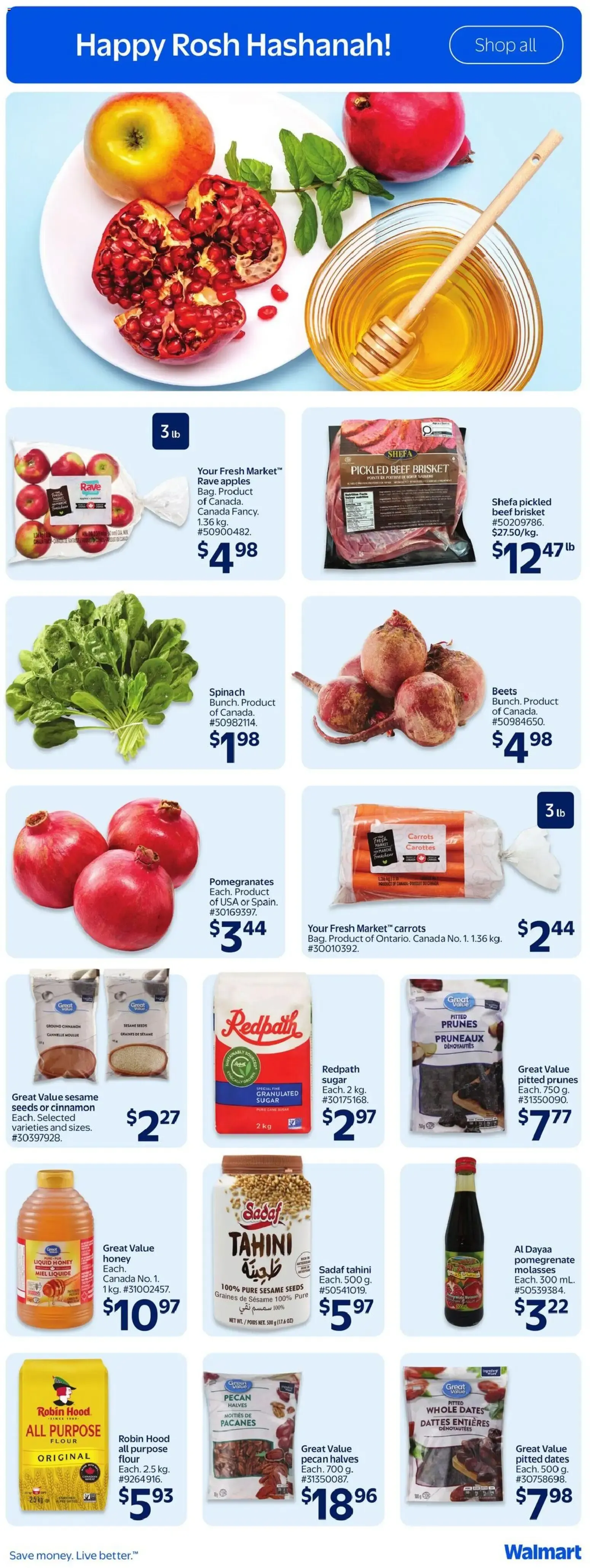 Walmart weekly flyer from Sep 10, 2026 > weekly specials & deals from September 10 to September 16 2026 - flyer page 3