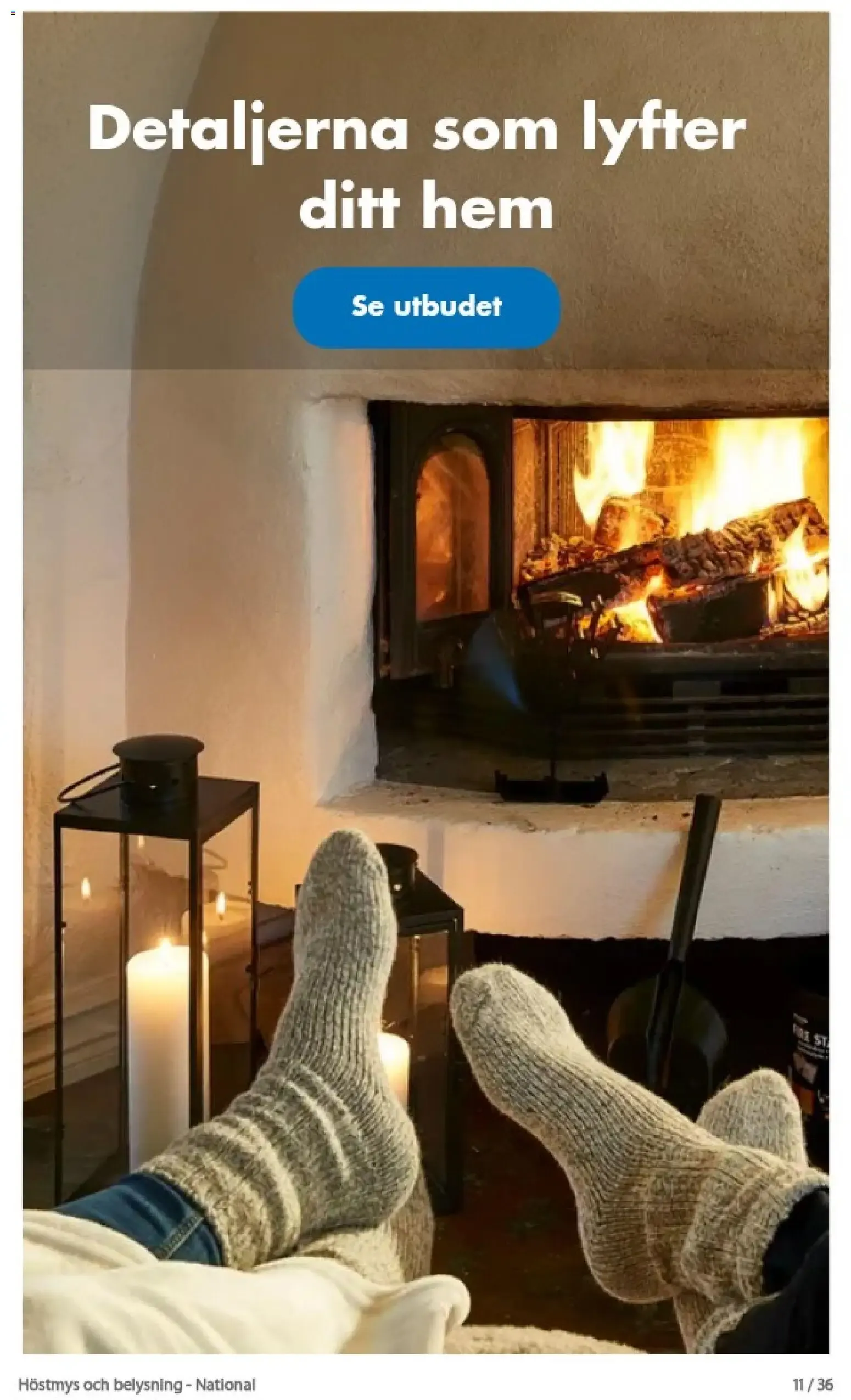 Gör det mysigt i höstmörkret! från 1 september till 30 september 2026 - Reklamblad sidor 11