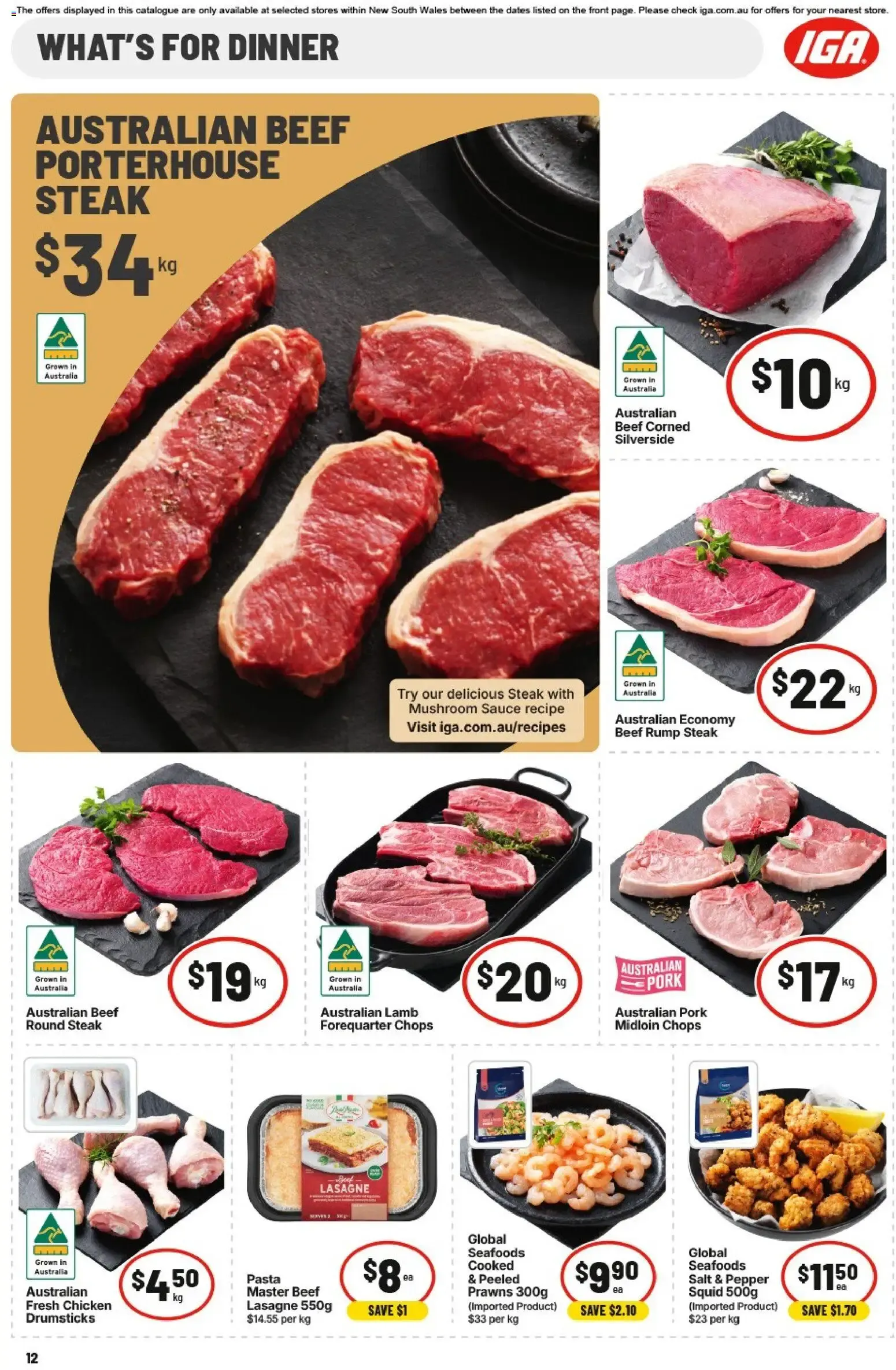 IGA catalogue valid from 12/08/2026 > Online Australia - Catalogue valid from 12 August to 18 August 2026 - page 12