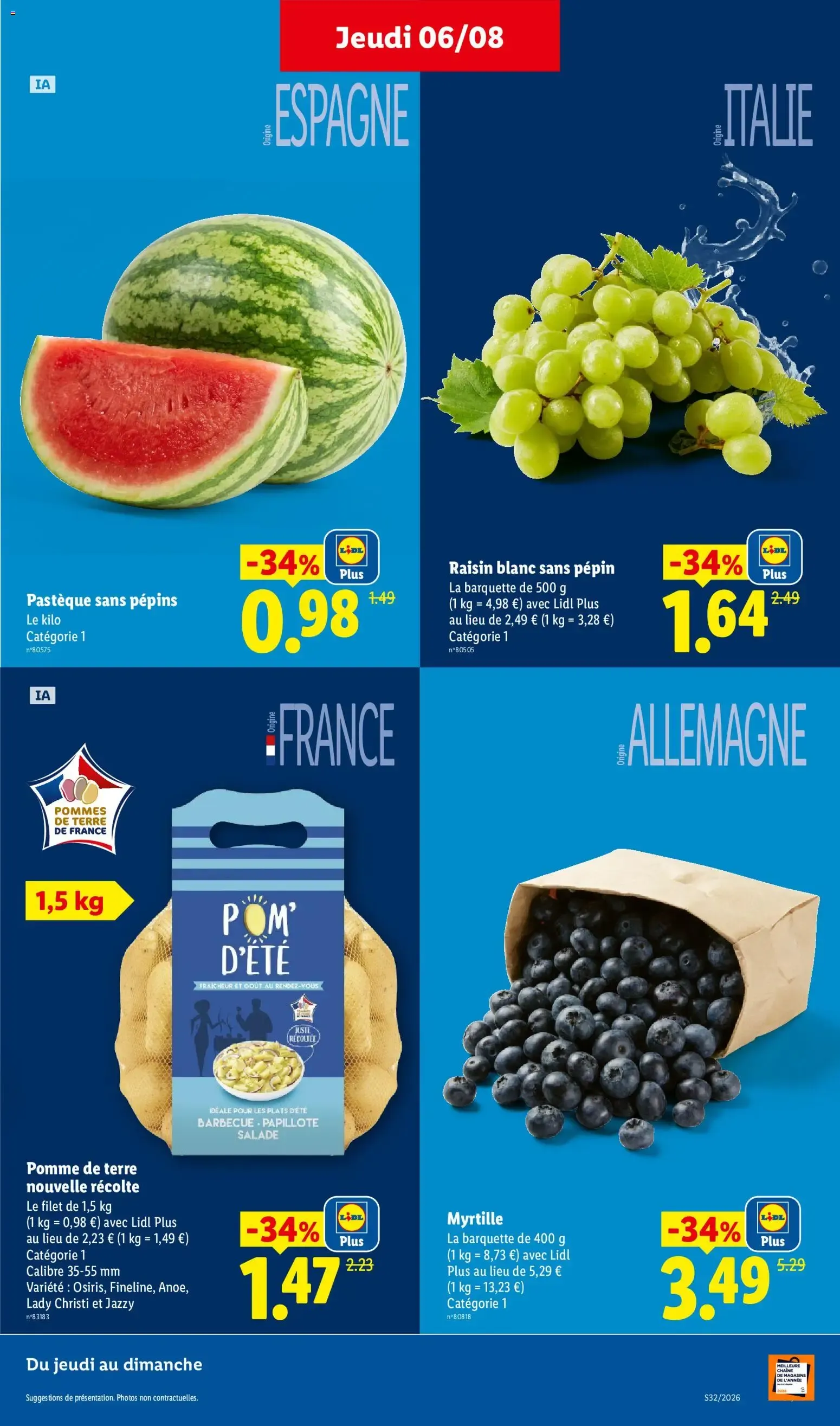 Catalogue LIDL du 06/08/2026 | Promo prospectus en ligne du 6 août au 12 août 2026 - Catalogue page 3