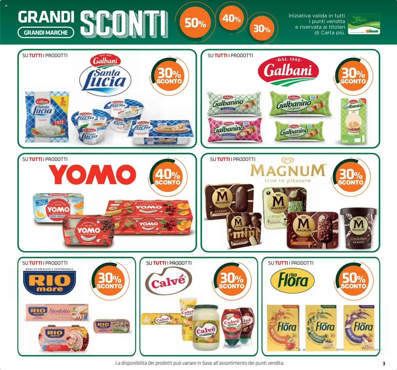 Superconti Supermercati - Grandes Descuentos da 18 giugno a 1 luglio di 2026 - Pagina del volantino 3