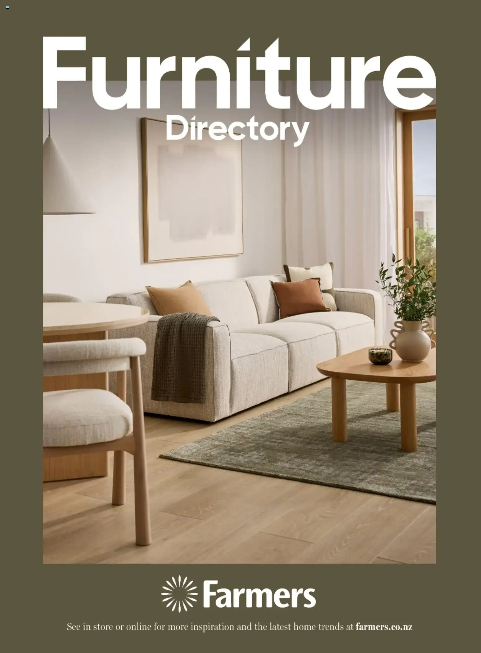 Farmers Furniture Directory from 1 January to 31 December 2026 - Catalogue Page 1