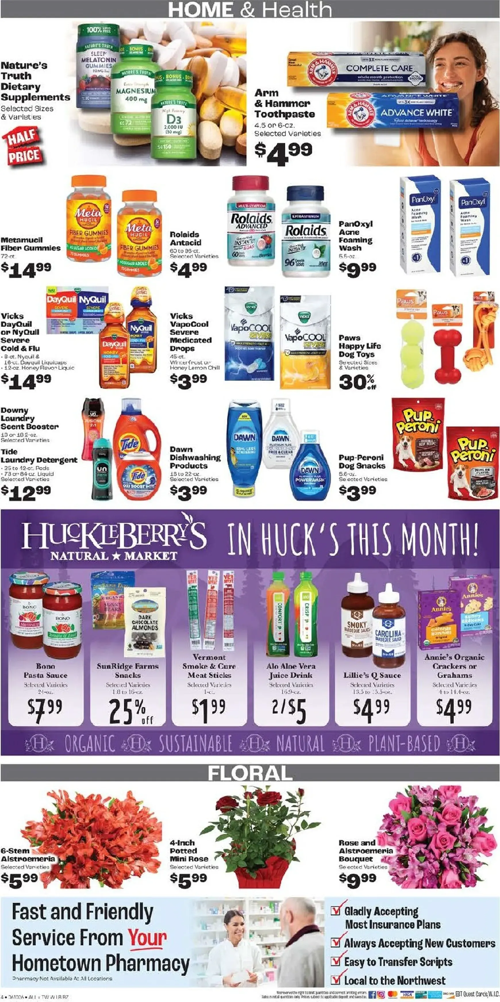 Weekly promotion Current Rosauers leaflet valid from Wednesday 06/10/2026 to Tuesday 06/16/2026 spanning from June 10 to June 16 2026 - Page 4 for Catalogue 365