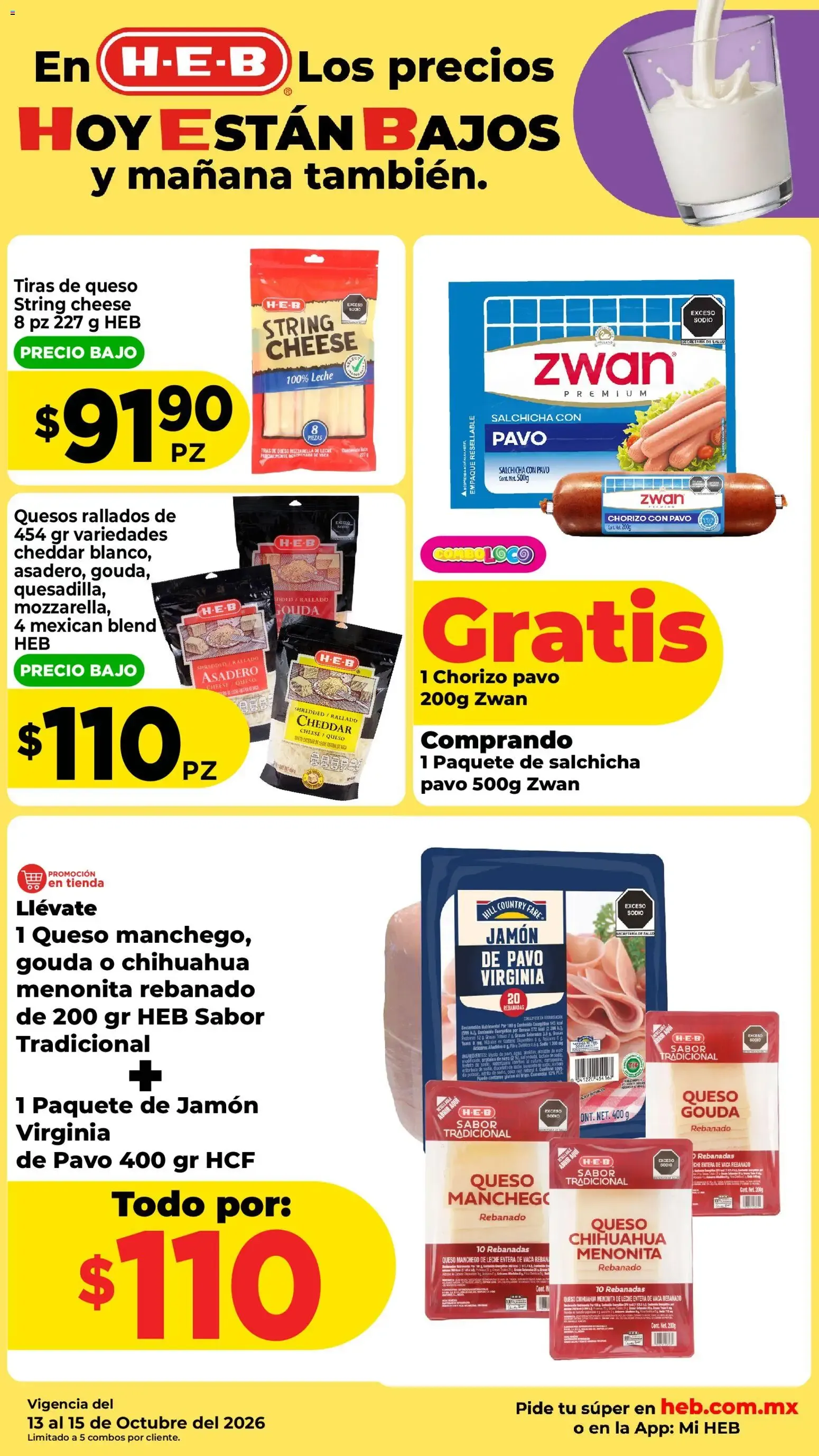 Catálogo de H-E-B folleto Carne (13/10/2026 - 15/10/2026) - catálogo en línea 13 de octubre al 15 de octubre 2026 - Pagina 3