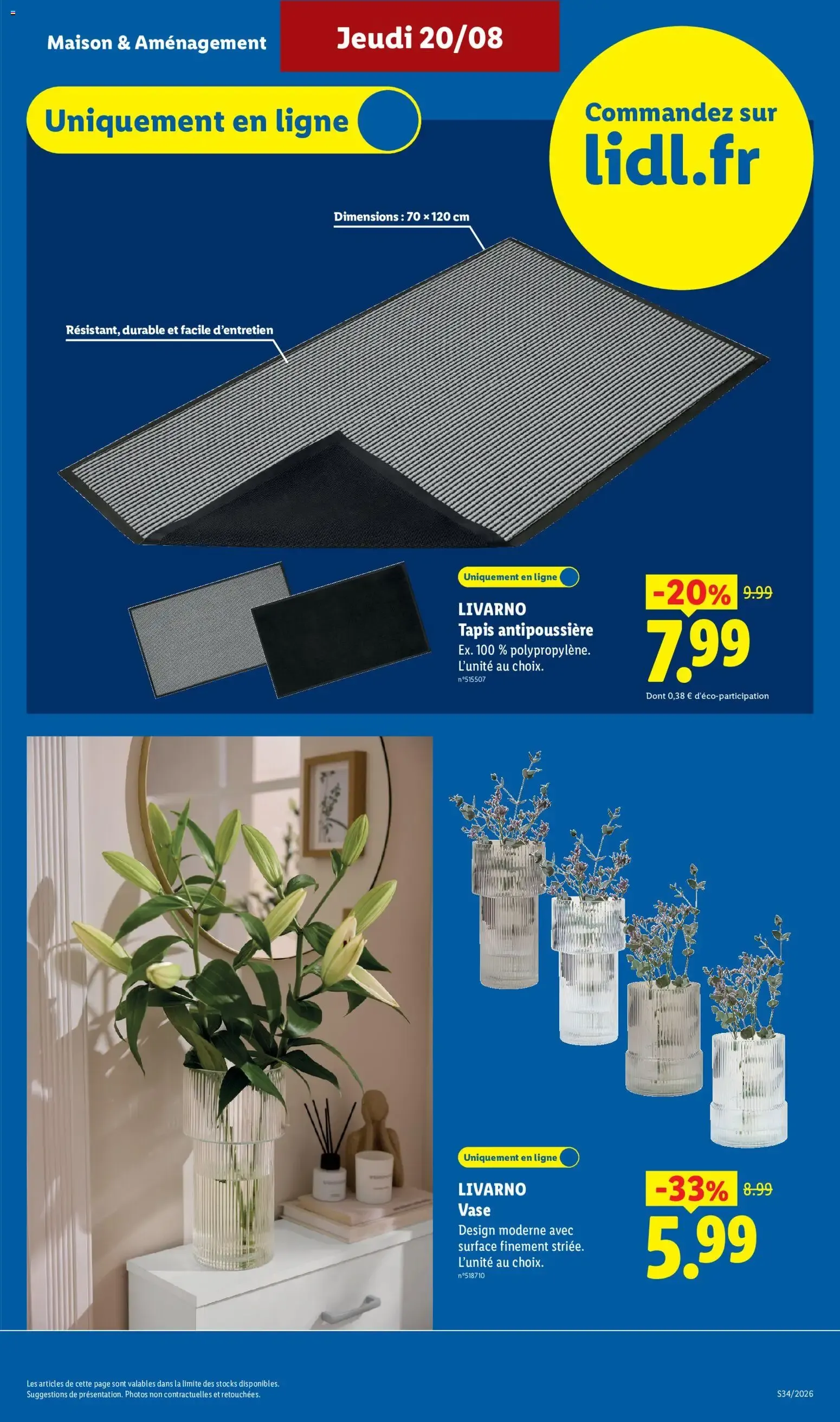 LIDL: La rentrée des économies! du 20 août au 26 août 2026 - Catalogue page 7