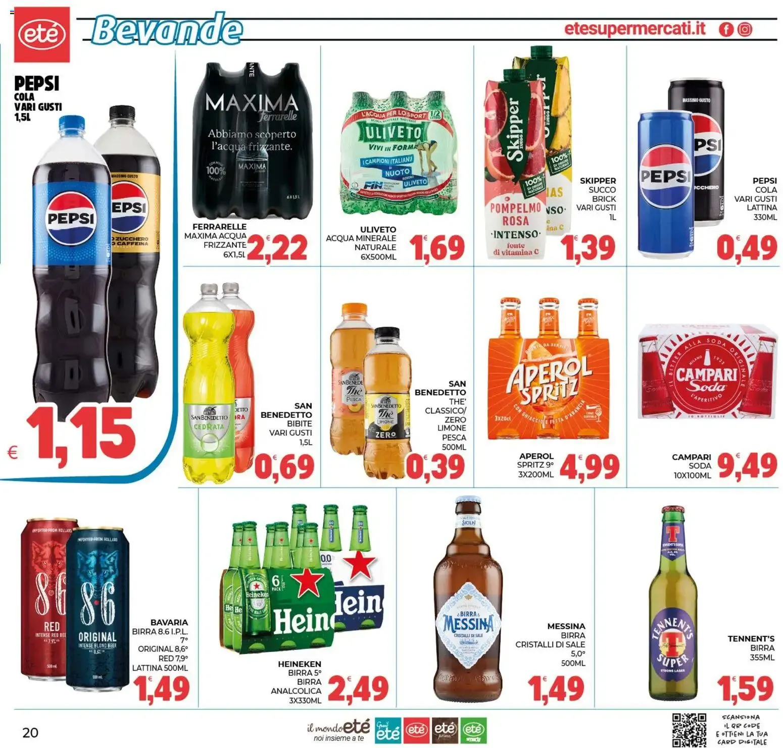 Eté volantino dal 22/09/2026 - online Offerte da 22 settembre a 1 ottobre di 2026 - Pagina del volantino 20