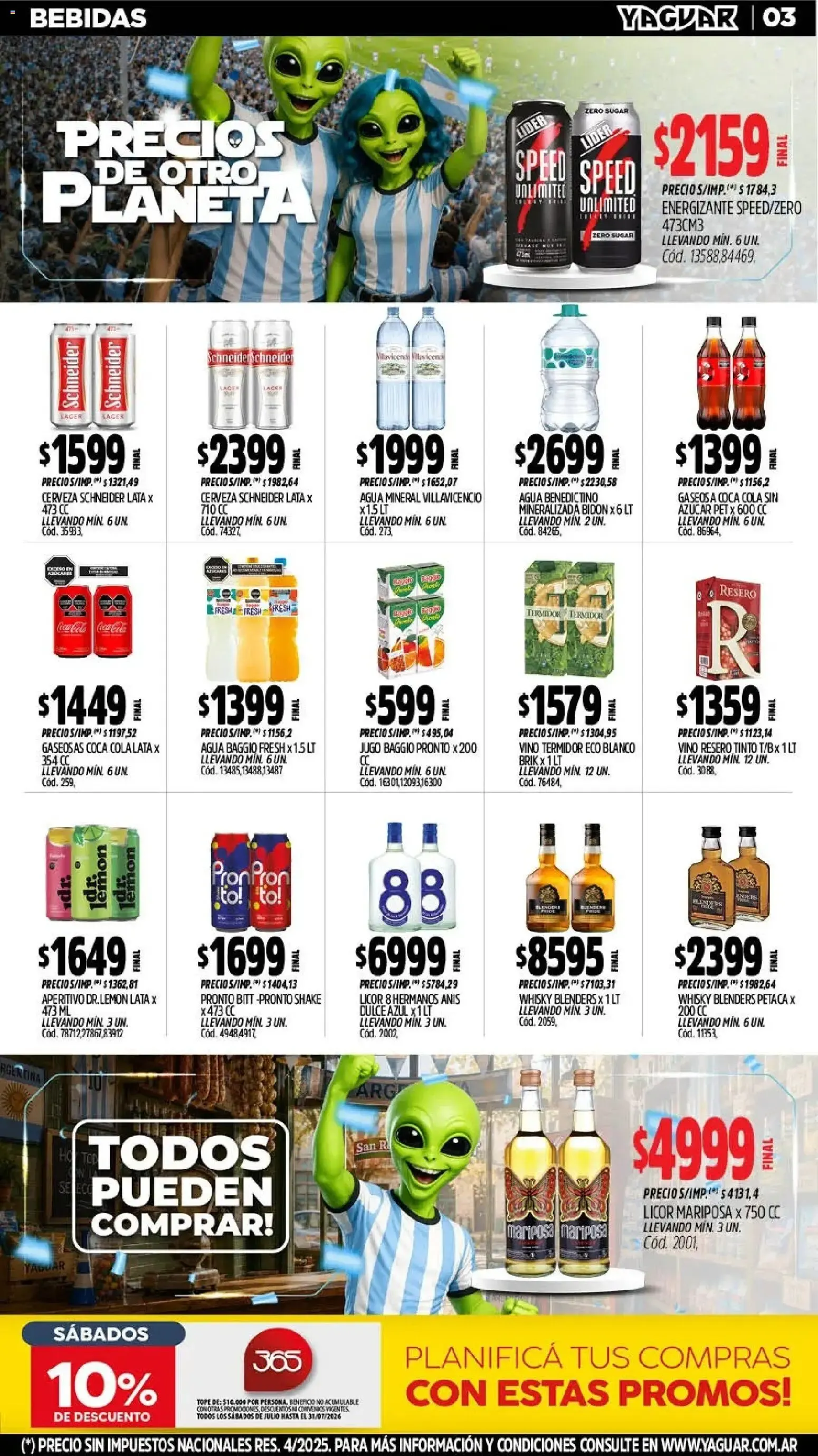 Ofertas de Yaguar - Oferta Semanal Parque Chacabuco del 06/07/2026 - 12/07/2026 6 de julio al 12 de julio 2026 - Página 4 del catálogo