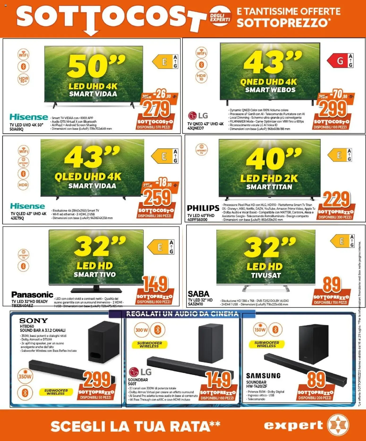 Expert Sottocosto - Estate Esagerata da 16 luglio a 29 luglio di 2026 - Pagina del volantino 3