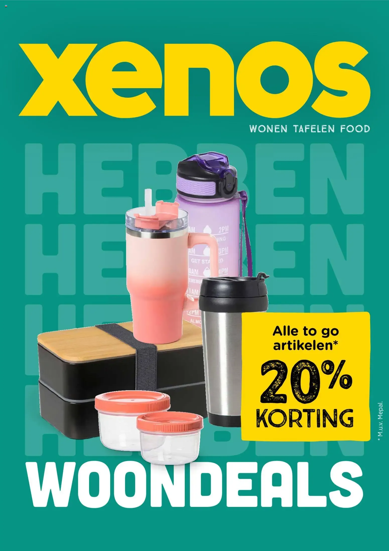 Xenos Woondeals van 10 augustus tot 23 augustus 2026 - Folder pagina 1