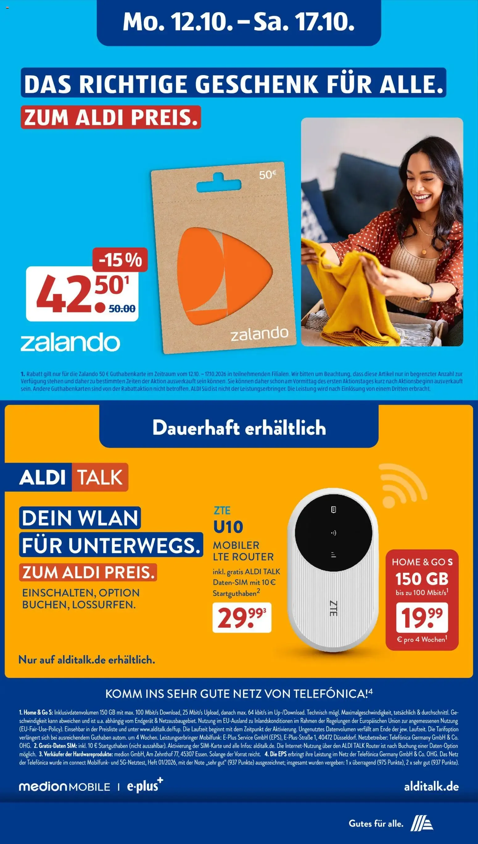 Aldi Süd TIEFPREIS-HIGHLIGHT von 12. Oktober bis 17. Oktober 2026 - Prospekt seite 22