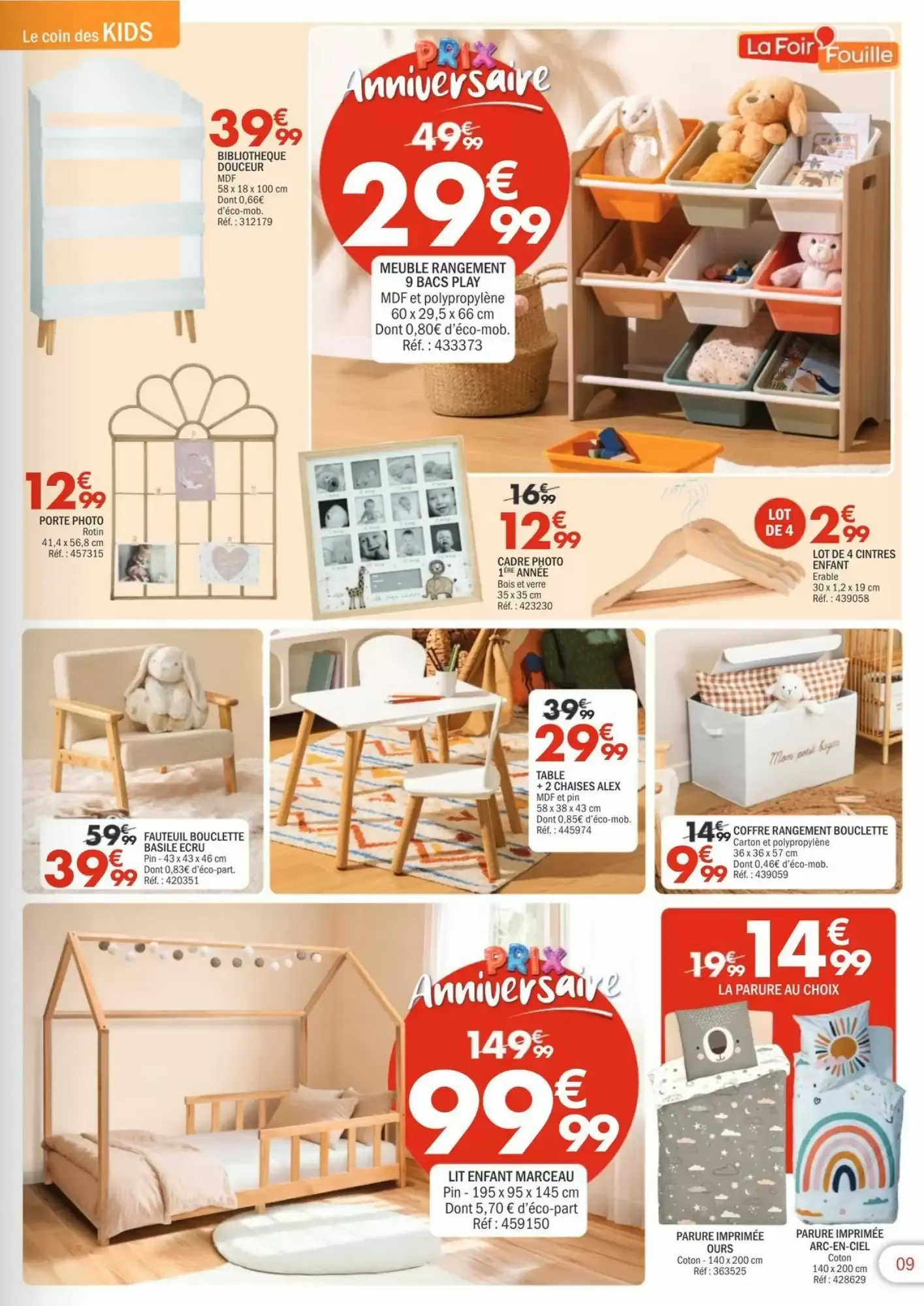 La Foir'Fouille - Le Grand Anniversaire du 3 septembre au 13 septembre 2026 - Catalogue page 9