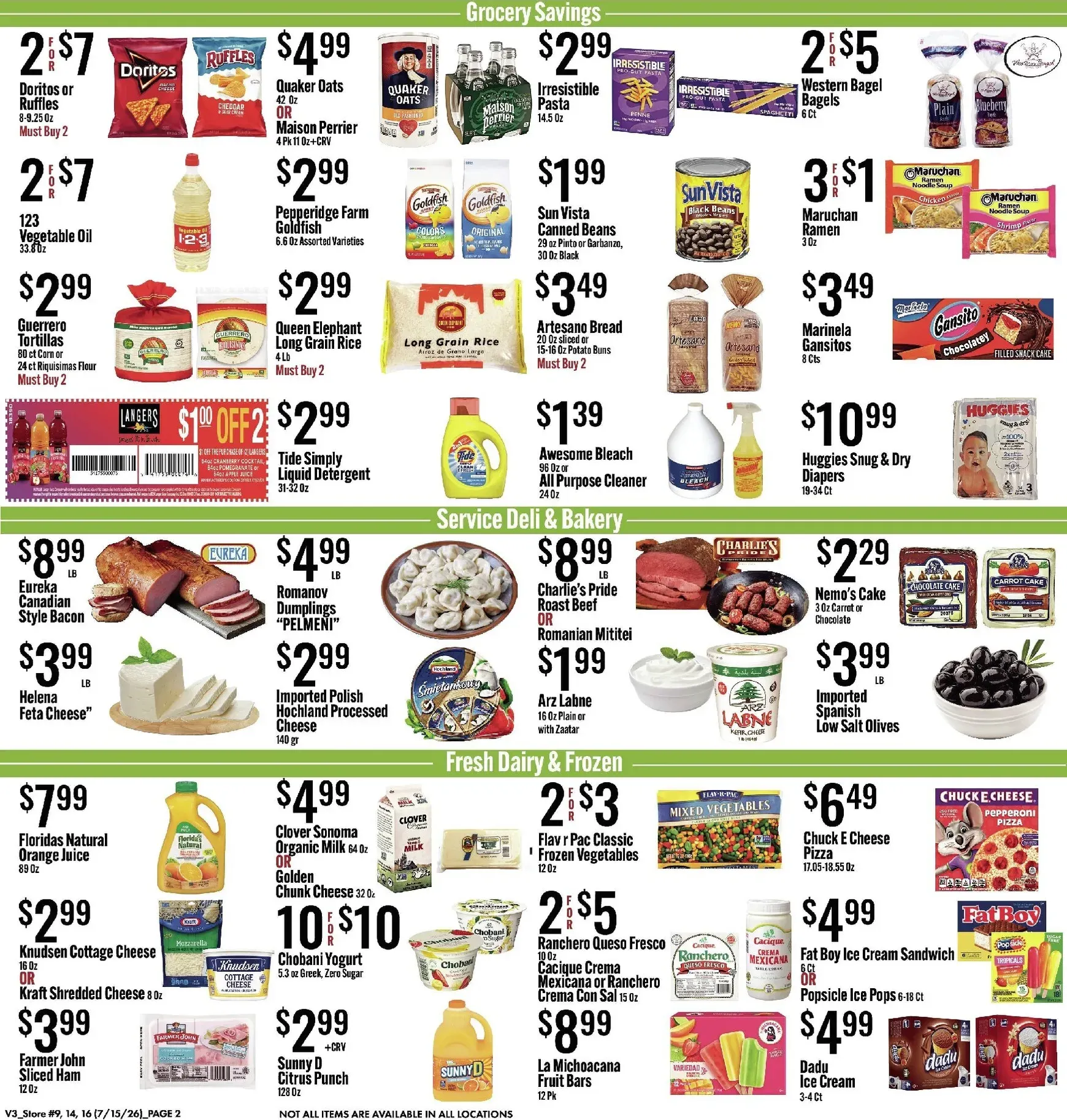 Weekly ad Current Jons leaflet valid from Wednesday 07/15/2026 to Tuesday 07/21/2026 from July 15 to July 21 2026 - Page 2