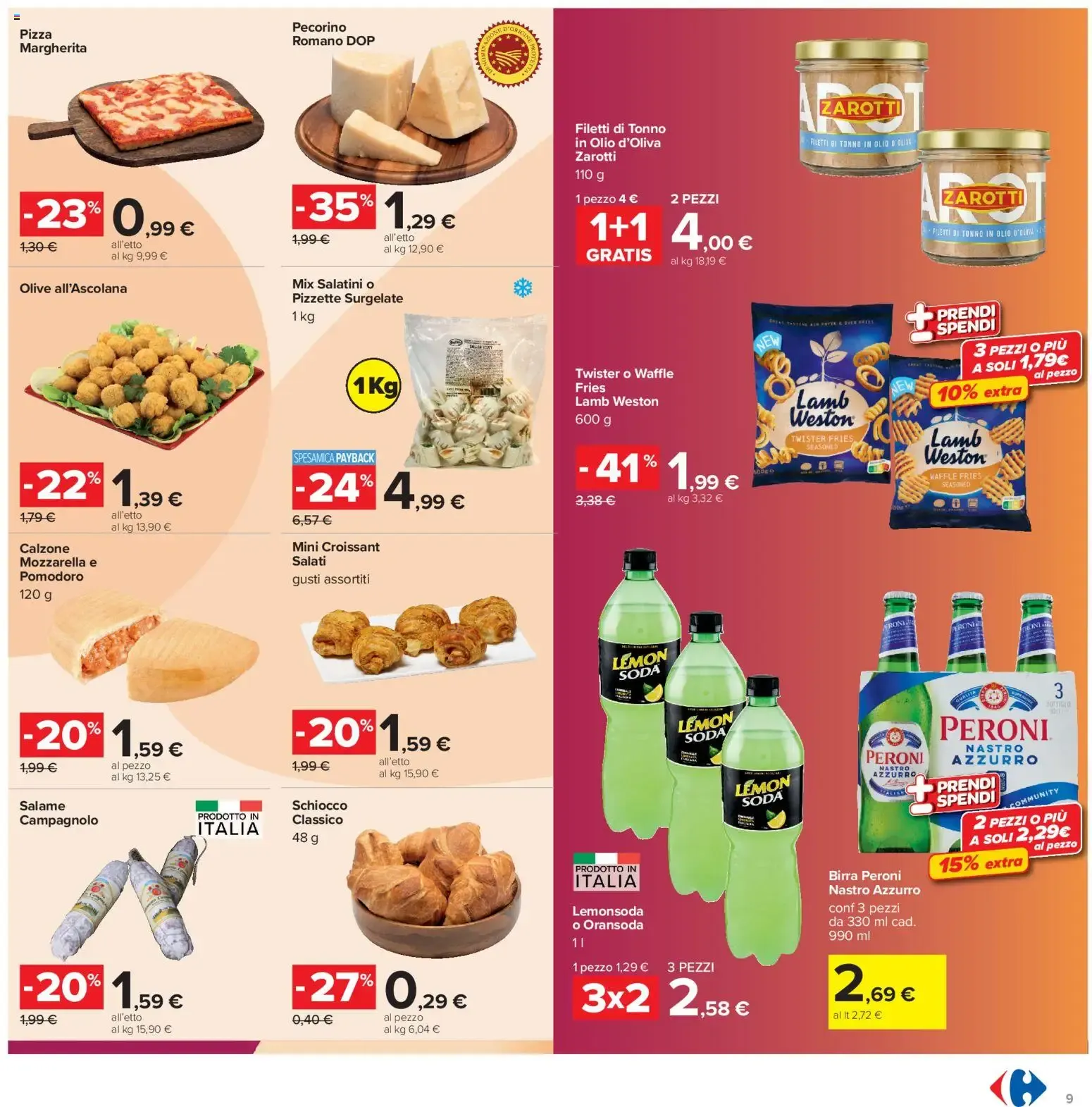 Nuovo Carrefour volantino Iper - Roma dal 16/06/2026 > offerte anteprima 🛍️ da 16 giugno a 29 giugno di 2026 - Pagina del volantino 9