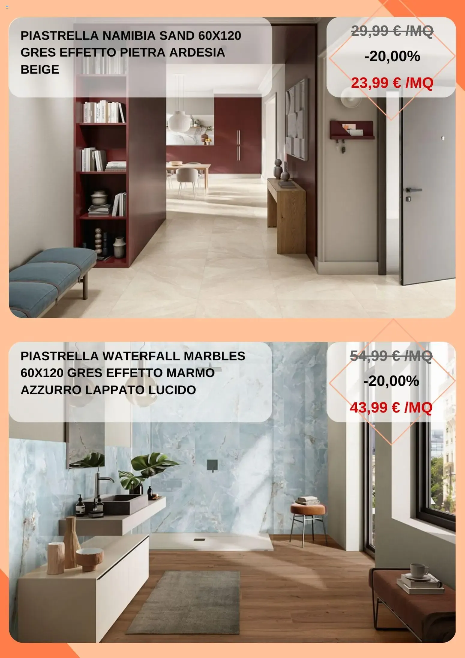 Iperceramica: IVA Scontata su Piastrelle y Arredo Bagno da 1 ottobre a 31 ottobre di 2026 - Pagina del volantino 3
