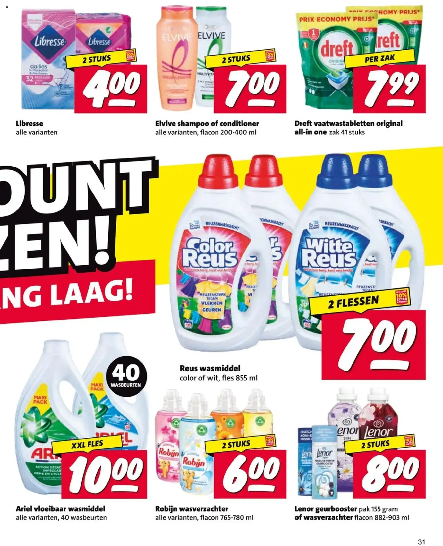 Nettorama Merkendiscount - Welkom bij de Goedkoopste! van 26 oktober tot 1 november 2026 - Folder pagina 31