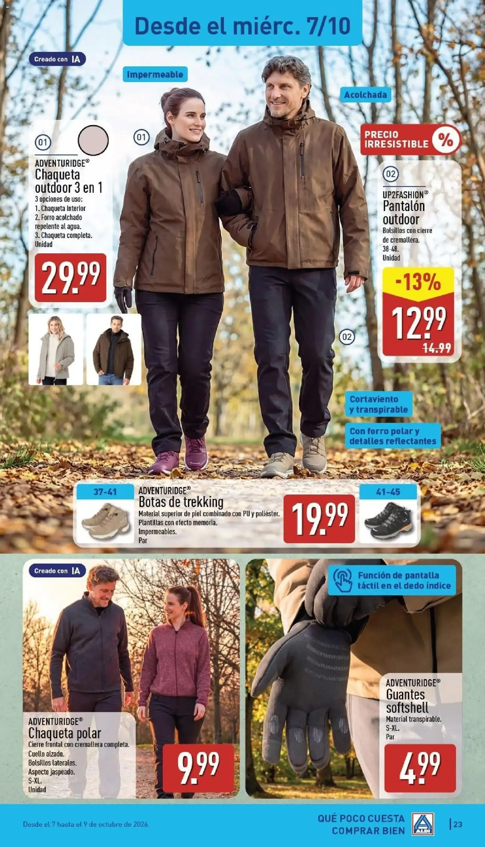 Catálogo de Folleto de ofertas Aldi 5 de octubre al 11 de octubre 2026 - Página 23