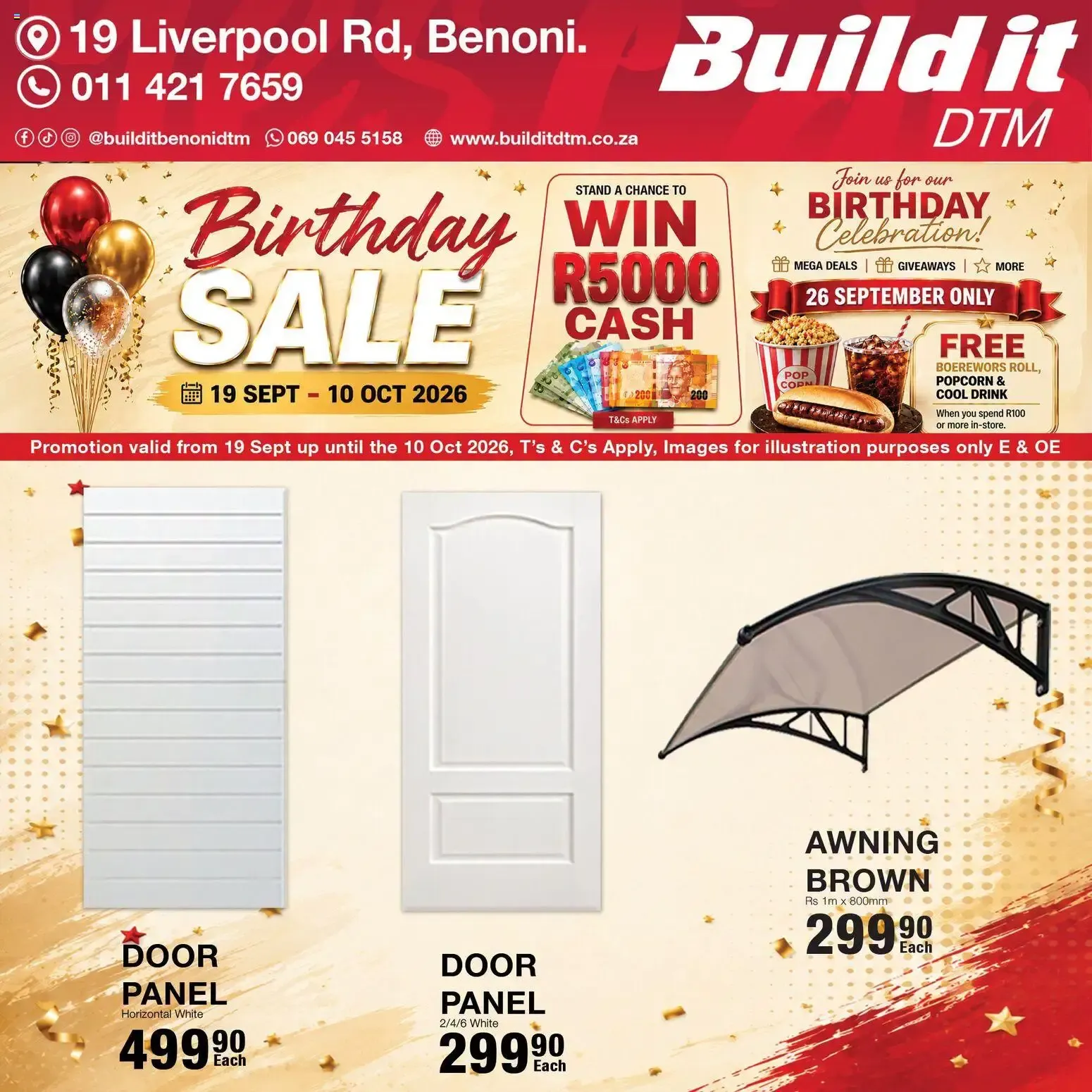 Build It Gauteng - Birthday sale celebration (19/09/2026 - 10/10/2026) Online from 19 September to 10 October 2026 - Catalogue Page 6