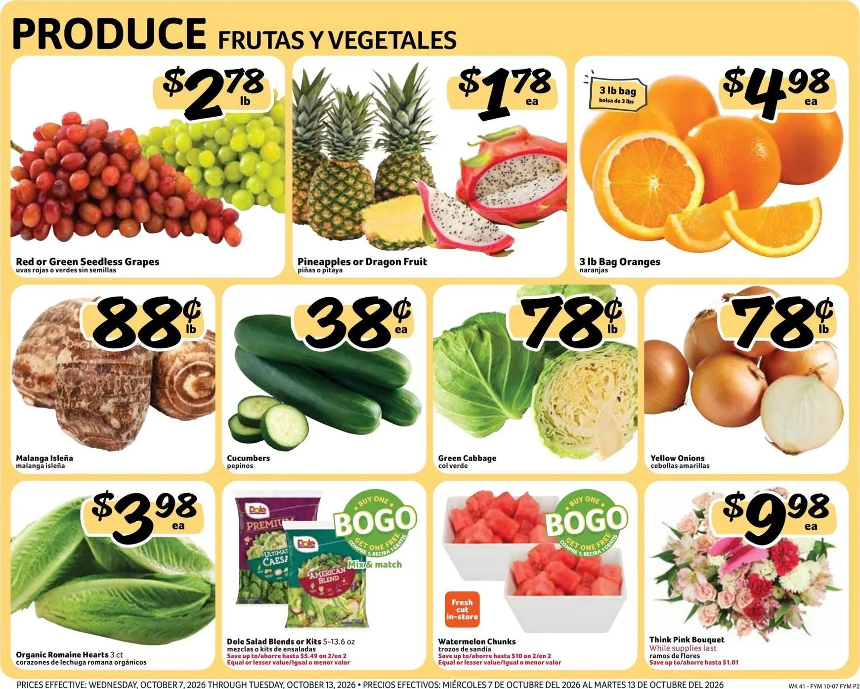 Weekly ad Fresco Supermarkets Weekly Specials from October 7 to October 13 2026 - Page 2
