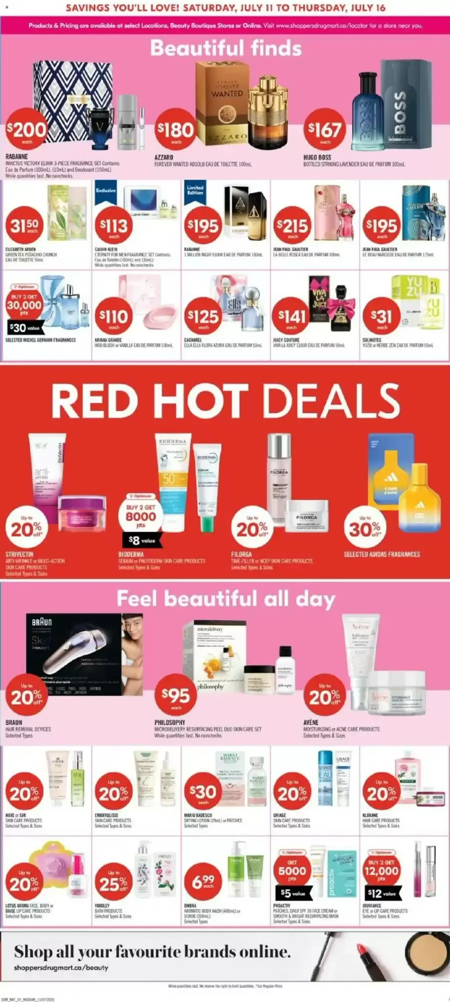 Shoppers Drug Mart flyer week 28 from July 10 to July 16 2026 - flyer page 9