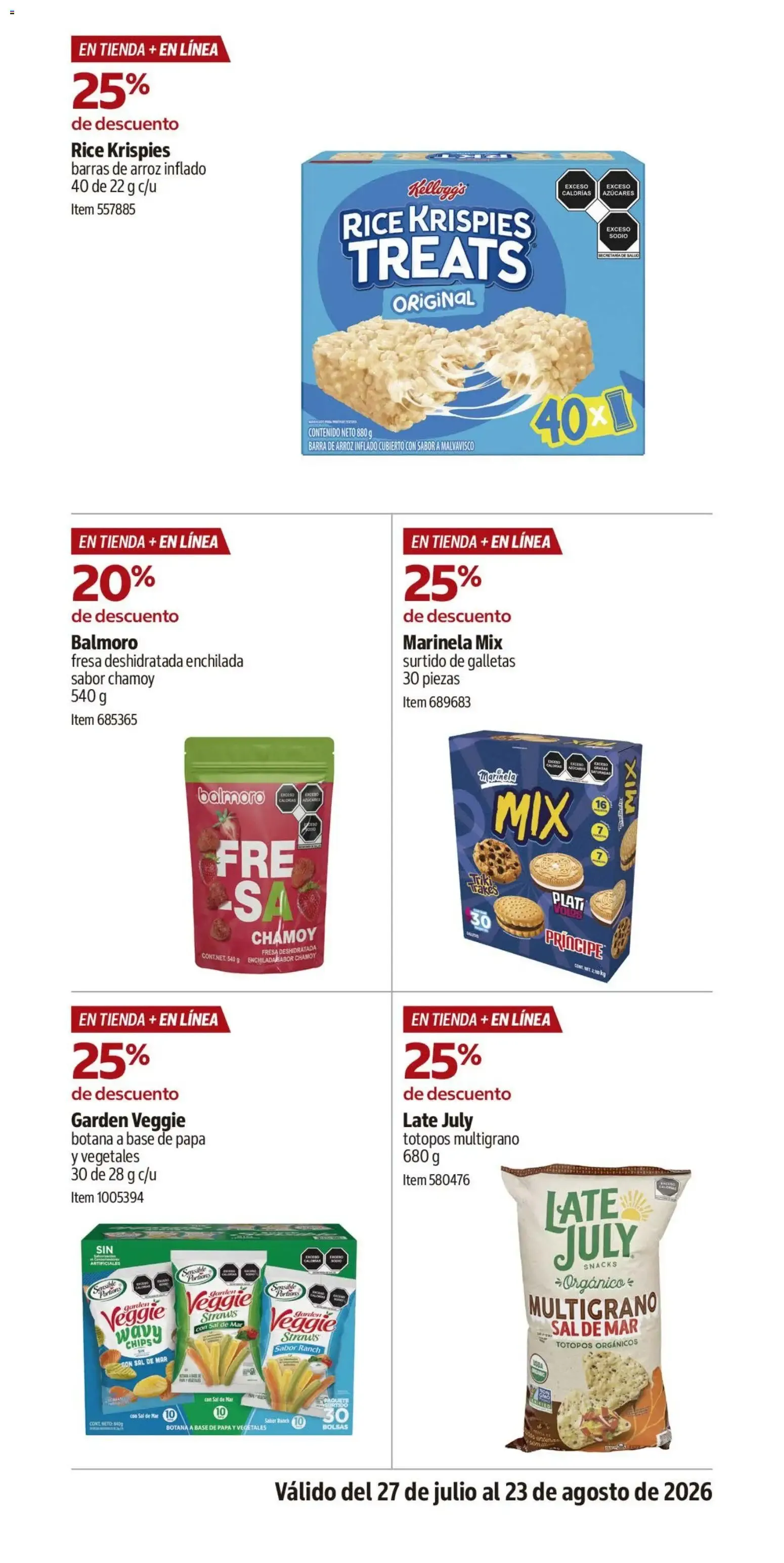 Catálogo de Descuentos exclusivos para socios 27 de julio al 23 de agosto 2026 - Pagina 23
