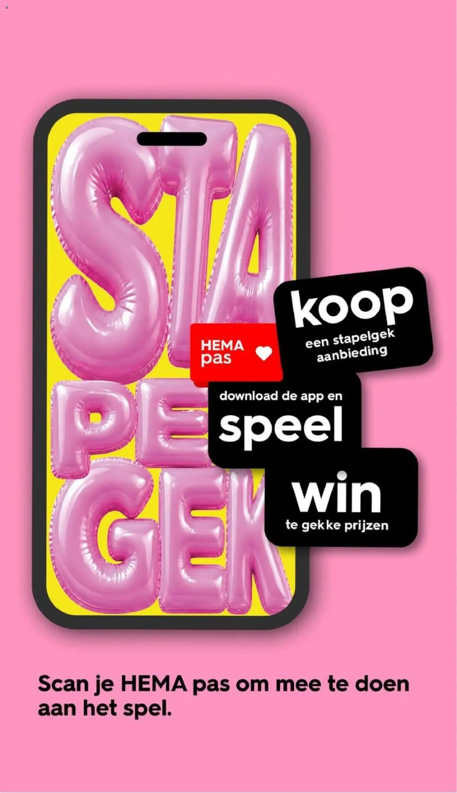 Hema: Stapelgek en maquillaje facial con hasta -50% van 8 juni tot 14 juni 2026 - Folder pagina 20