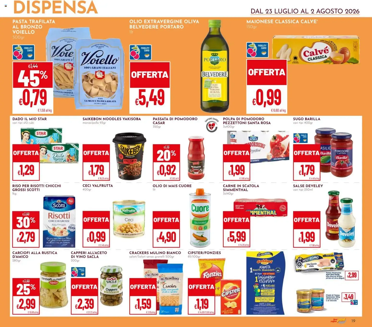 LA SARDEGNA DA GUSTARE da 23 luglio a 2 agosto di 2026 - Pagina del volantino 19
