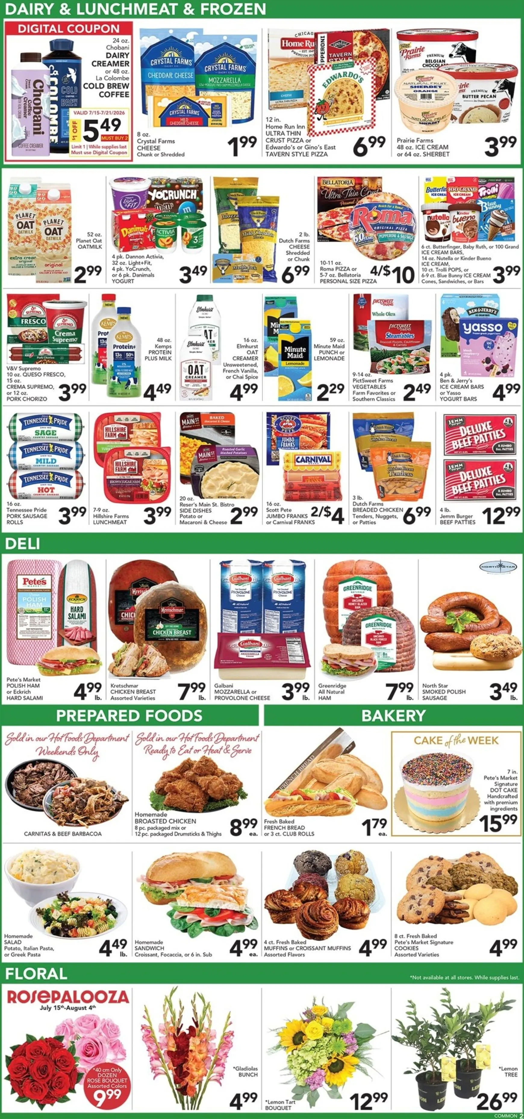 Weekly ad Current Pete's Fresh Market - 118th & Ave O leaflet valid from Wednesday 07/15/2026 to Tuesday 07/21/2026 from July 15 to July 21 2026 - Page 2