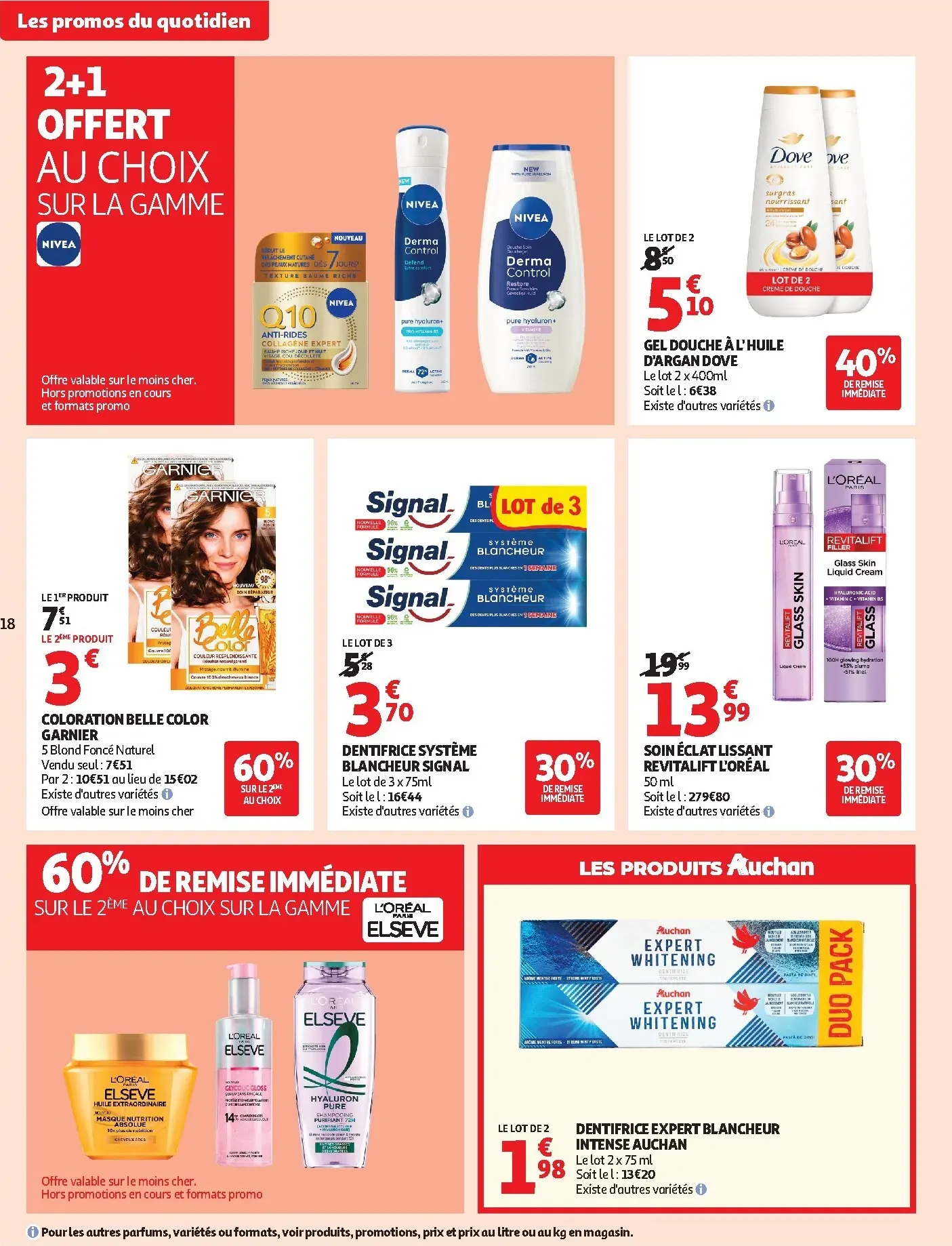 Current Auchan Supermarché leaflet valid from du mardi 20/10/2026 to du samedi 24/10/2026 du 20 octobre au 24 octobre 2026 - Catalogue page 18