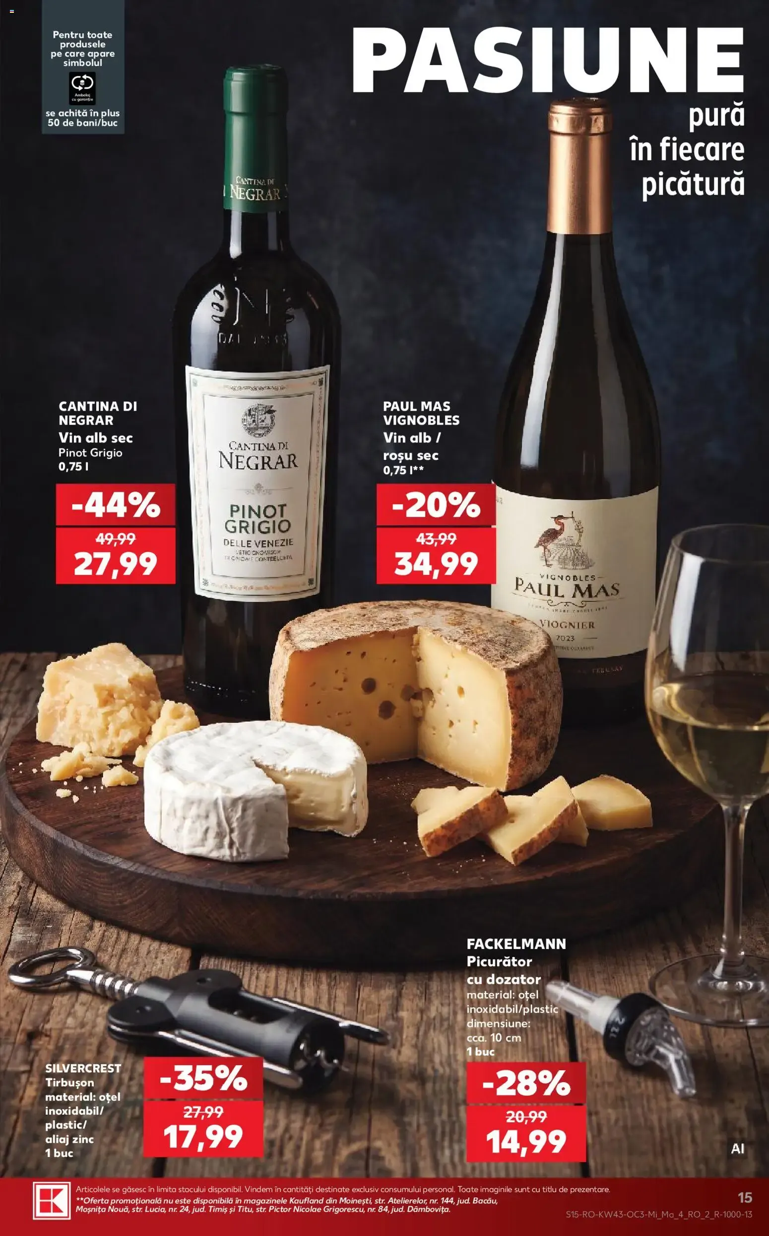 Catalog Kaufland Catalog Tematic 21.10.2026 - Revista si Oferta de la 21 octombrie până la 27 octombrie 2026 - Revista Pagina 15
