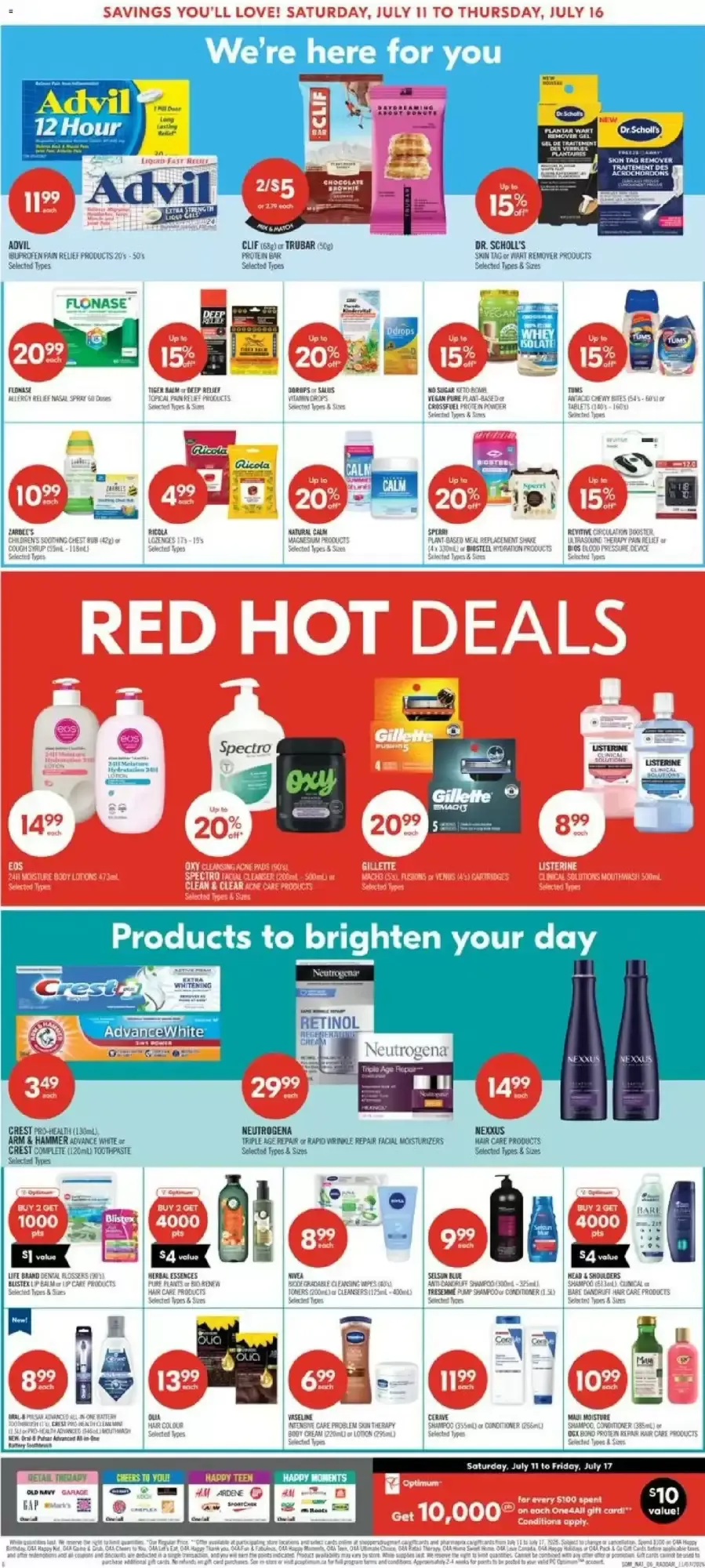 Shoppers Drug Mart flyer week 28 from July 10 to July 16 2026 - flyer page 8