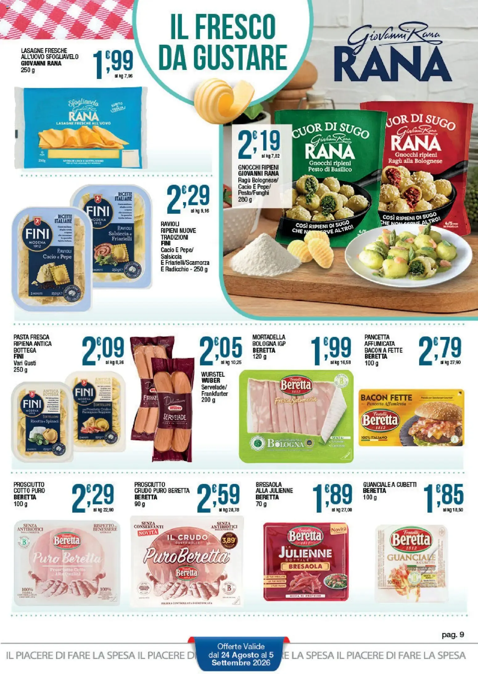 Sidis volantino dal 24/08/2026 - online Offerte da 24 agosto a 5 settembre di 2026 - Pagina del volantino 9