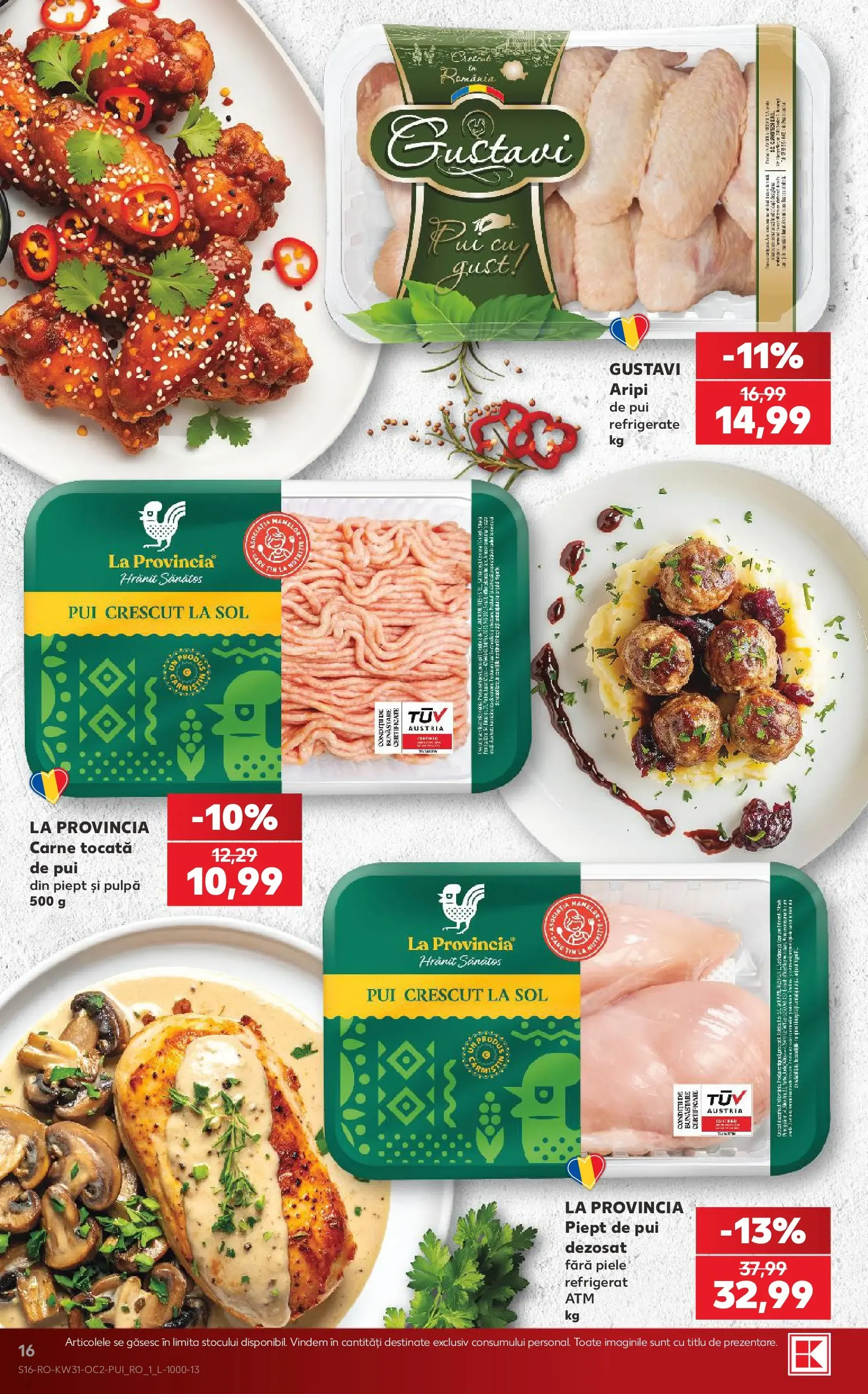 Catalog Kaufland și brandurile tale preferate te trimit la SAGA by KAUFLAND de la 29 iulie până la 4 august 2026 - Revista Pagina 16