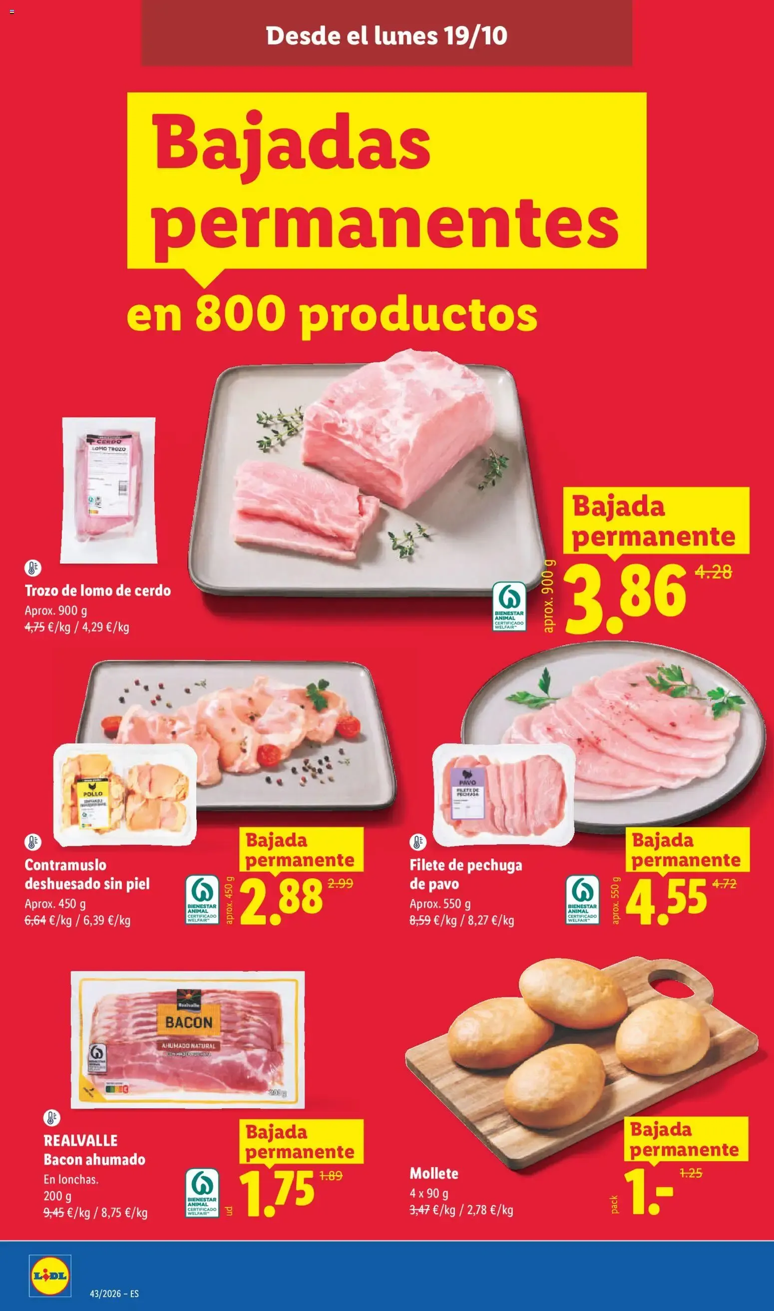 Catálogo de Lidl: Ofertas de carne y otros productos 19 de octubre al 25 de octubre 2026 - Página 22