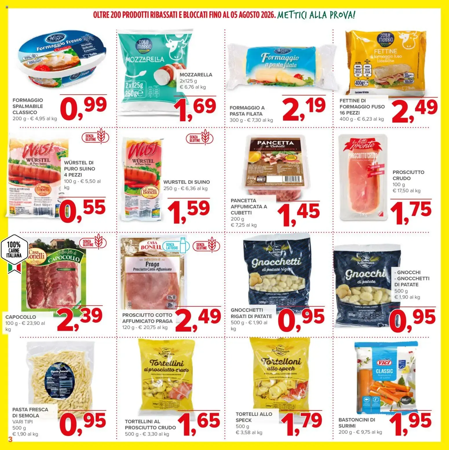 Nuovo Todis volantino Bassi e Bloccati dal 11/06/2026 > offerte anteprima 🛍️ da 11 giugno a 5 agosto di 2026 - Pagina del volantino 3