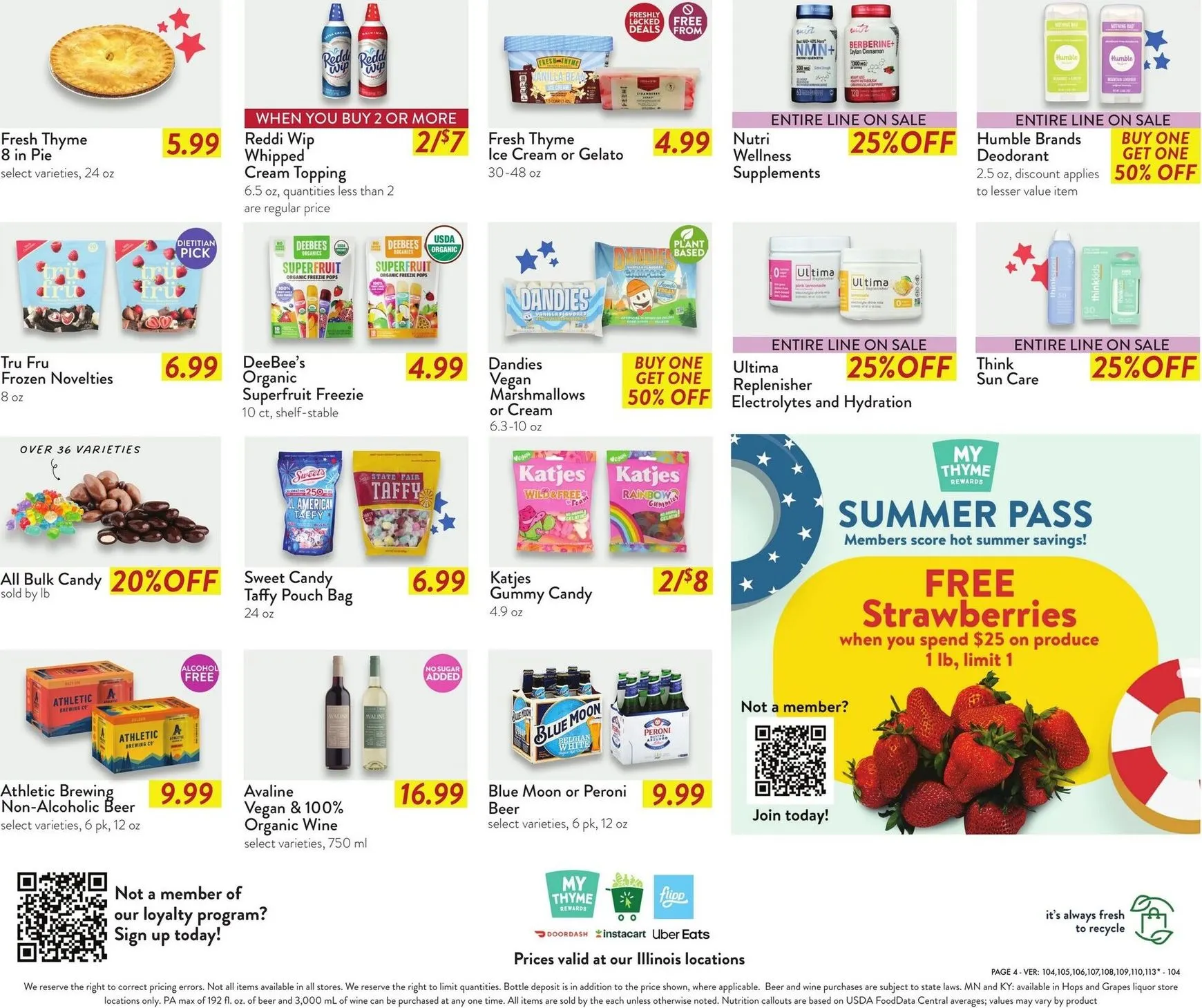 Weekly ad Limited Thyme Sale: Prime Boneless Ribeye Steak from July 2 to July 5 2026 - Page 8