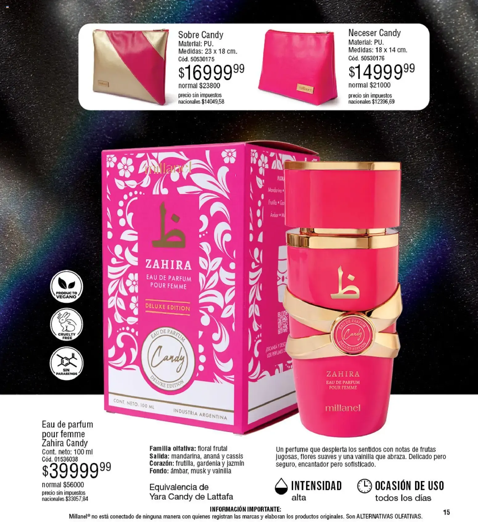 Ofertas de Millanel - Compartí belleza, celebrá amistad! 20 de julio al 20 de julio 2026 - Página 15 del catálogo