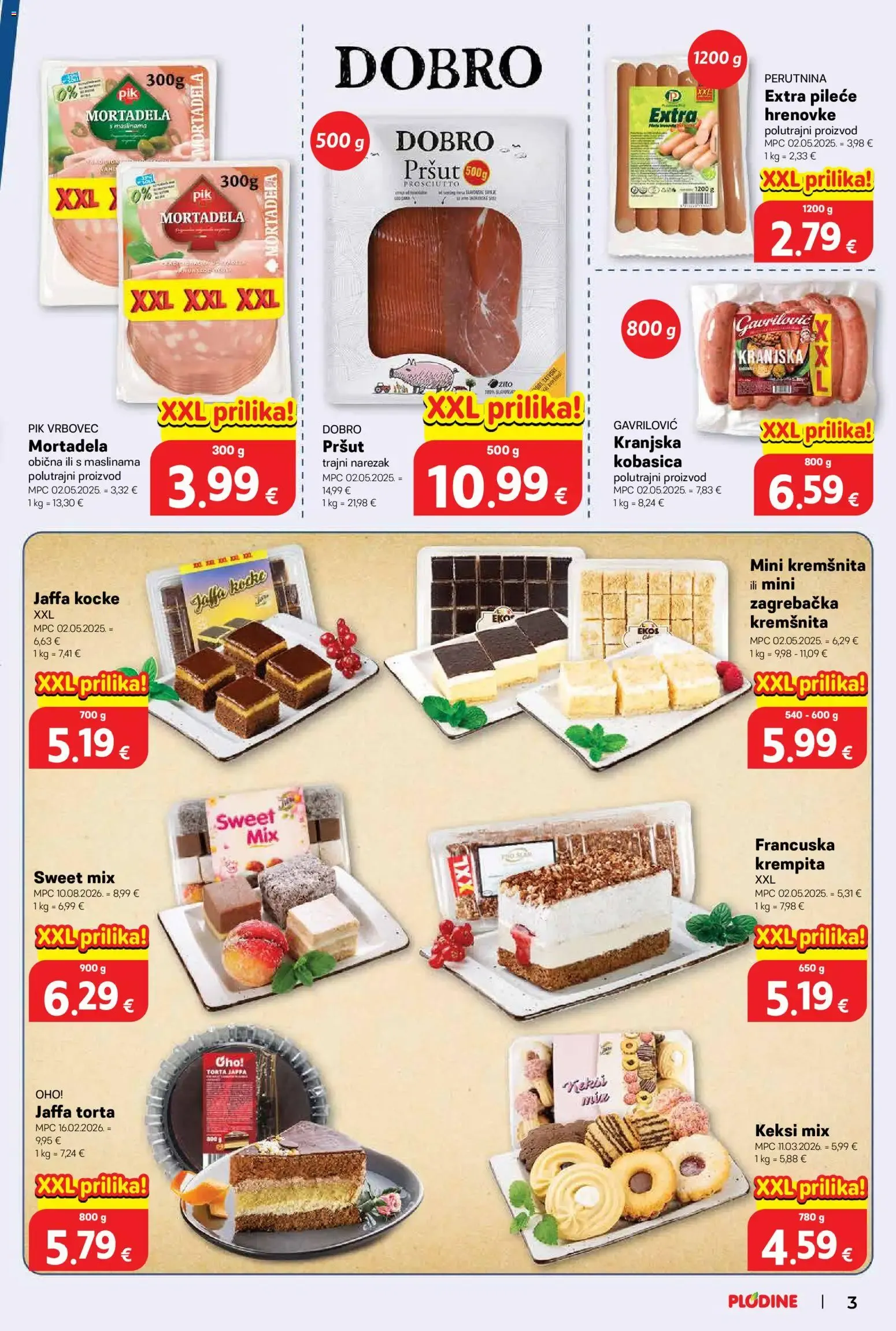 Katalog Plodine Katalog novi od 07.10.2026 na listanje > letak digitalni od 7. listopada do 13. listopada 2026. - Pregled Stranica 3