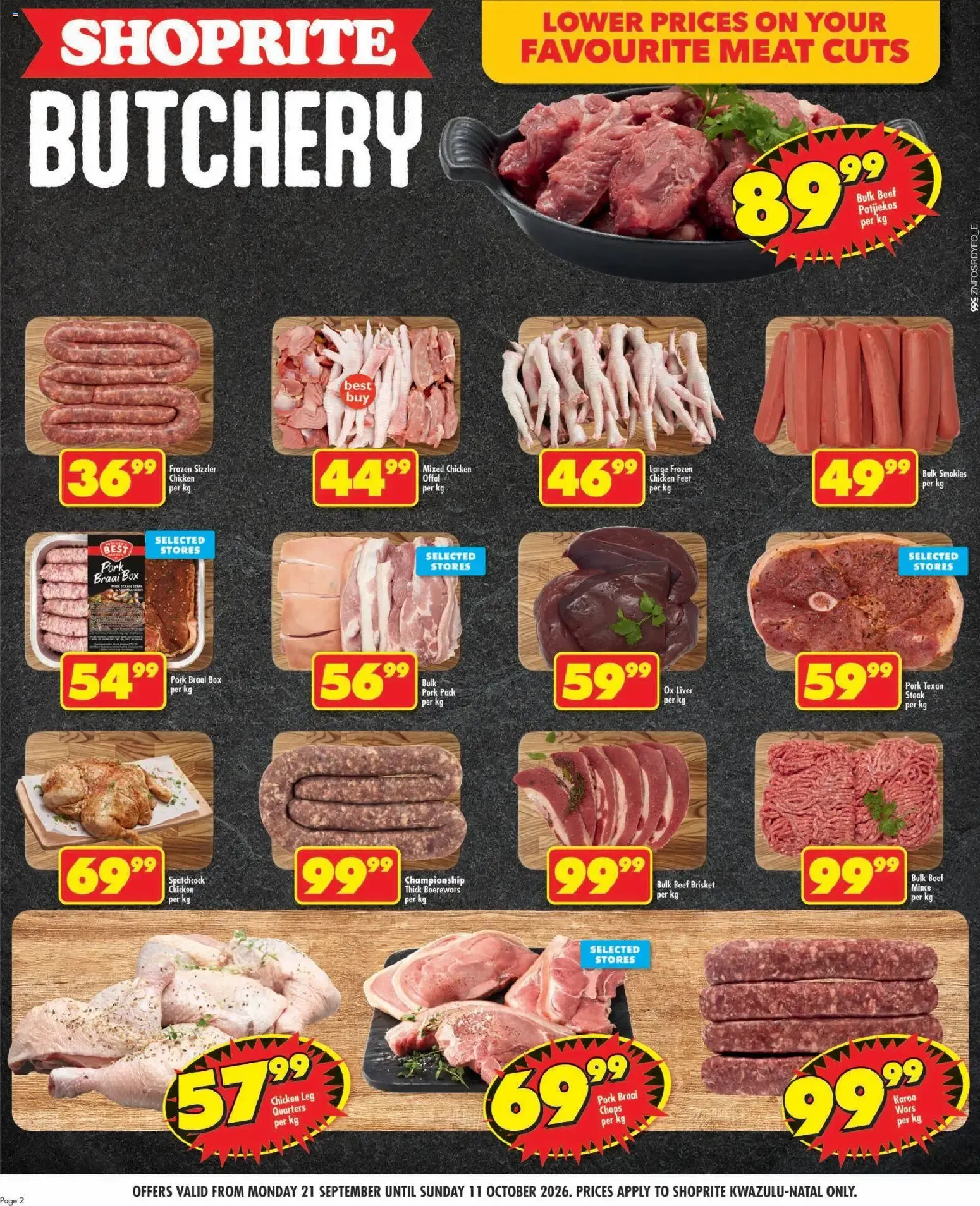 Shoprite Specials (21/09/2026 - 11/10/2026) → Online Catalogue from 21 September to 11 October 2026 - Catalogue Page 2